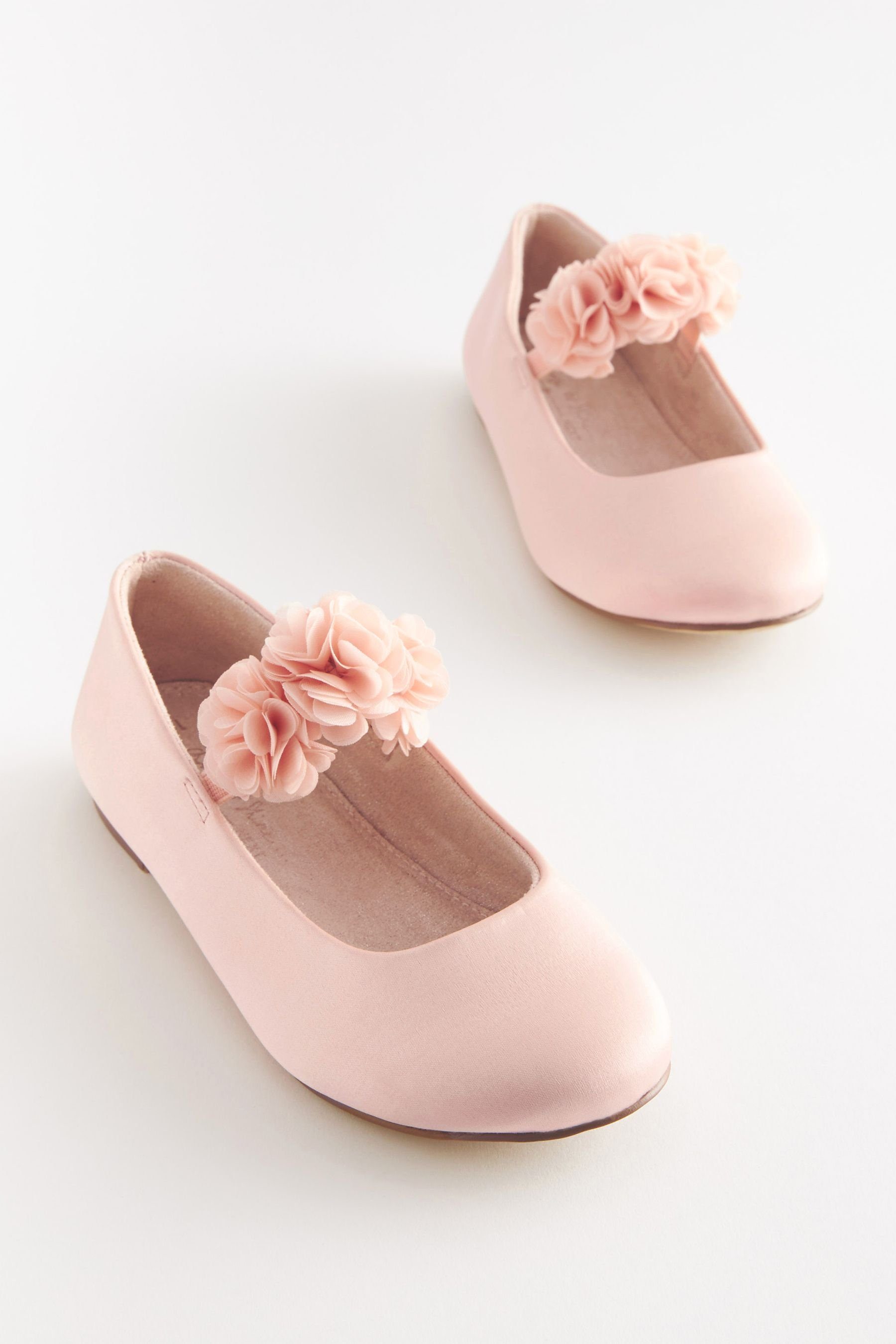 Festliche schmutzabweisend Schuhe, (1-tlg) (G) Next Ballerina - Pink Weite