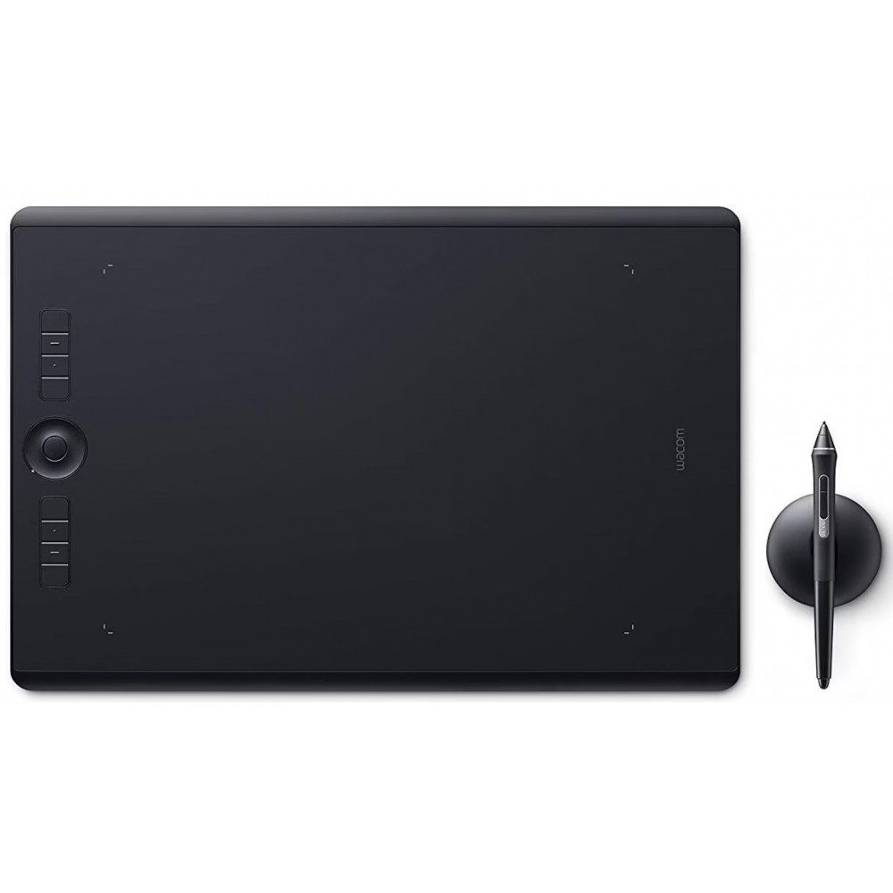 Intuos Pro M - Grafiktablett - Stifttechnologie - schwarz Grafiktablett