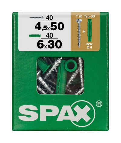 SPAX Holzbauschraube Spax Universalschrauben 4.5 x 50 mm TX 20 - 40