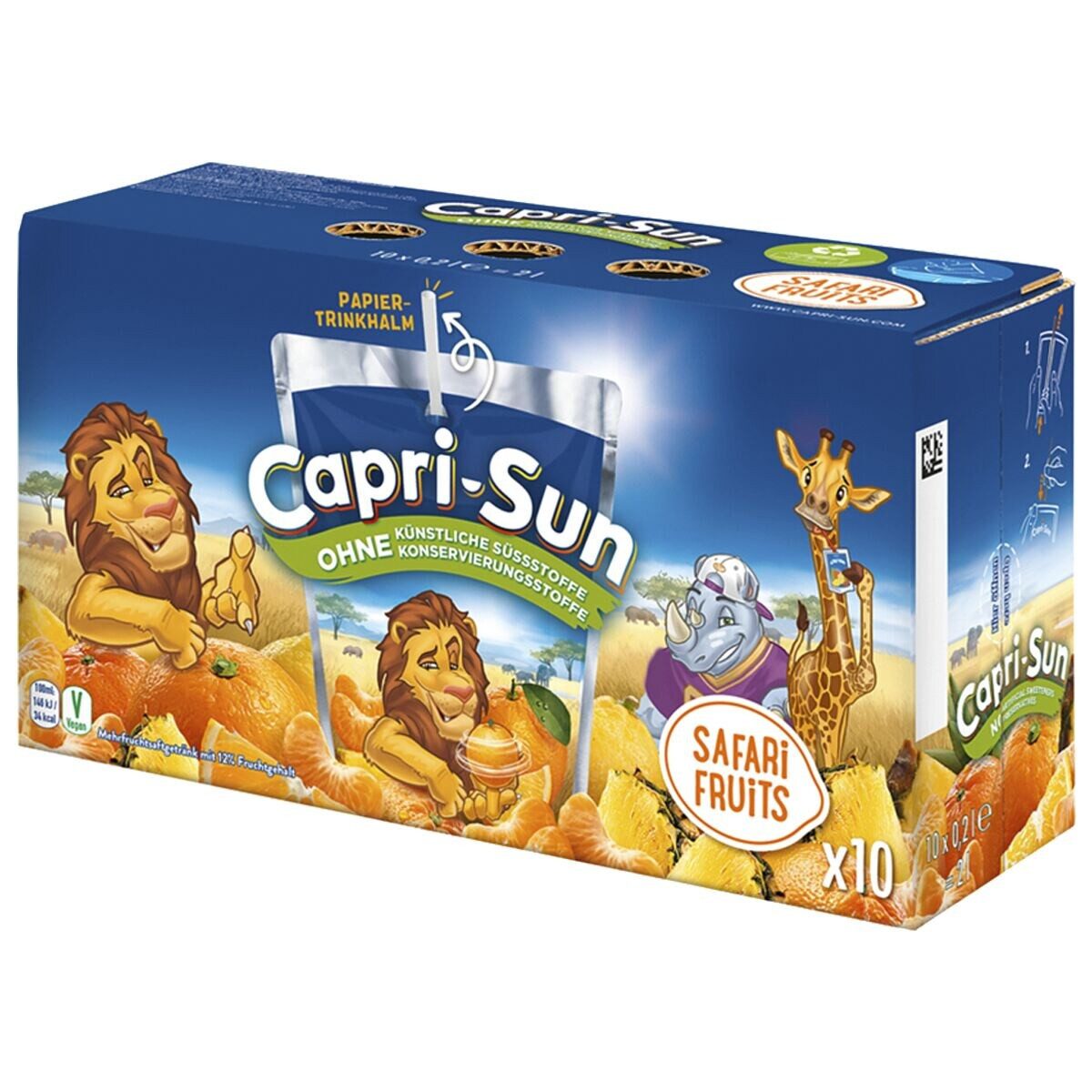 CAPRI-SUN Saft Safari, 10x 200 ml