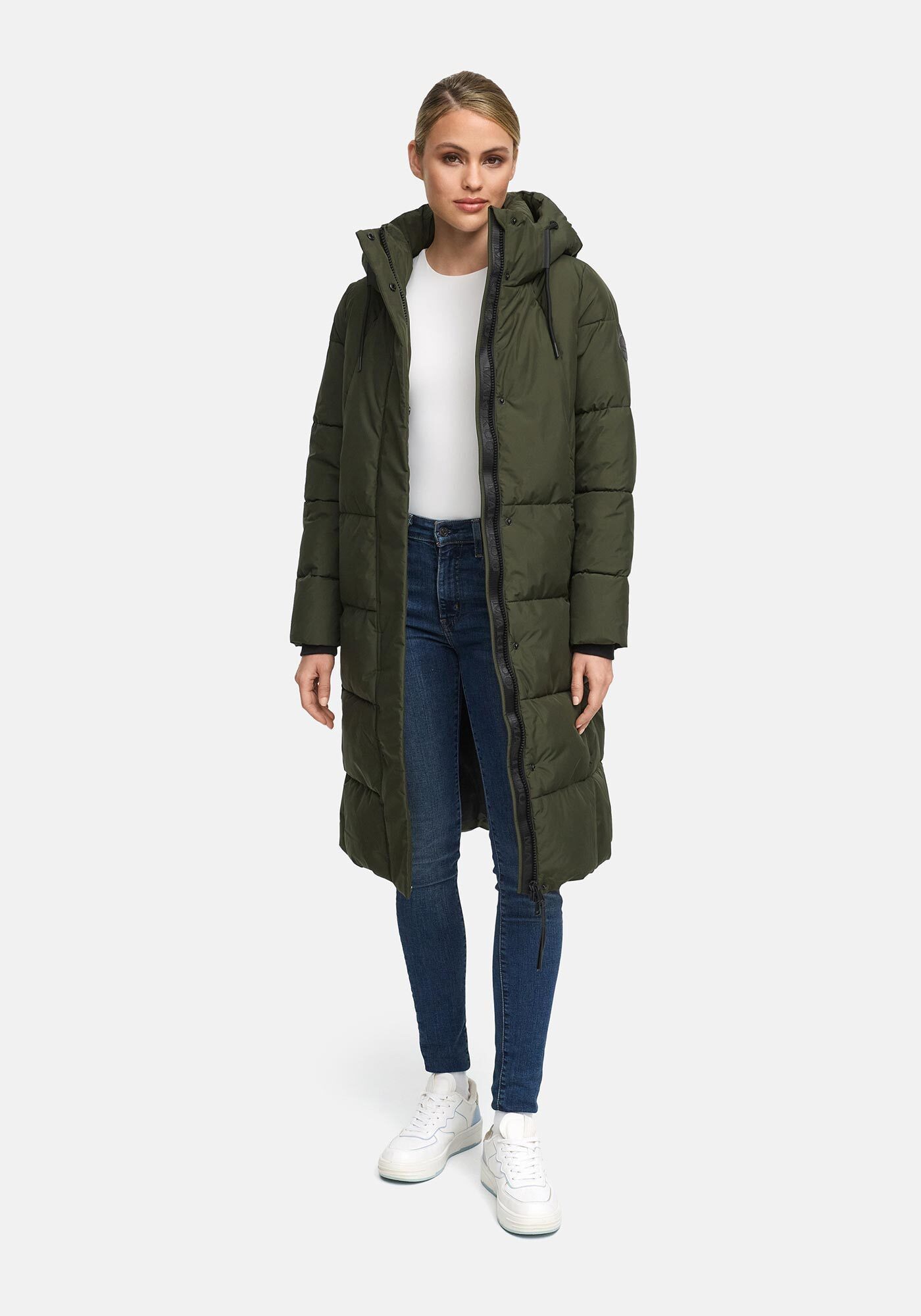 Marikoo Winterjacke Chumanii Belüftungsschlitz mit Druckknopfverschluss günstig online kaufen