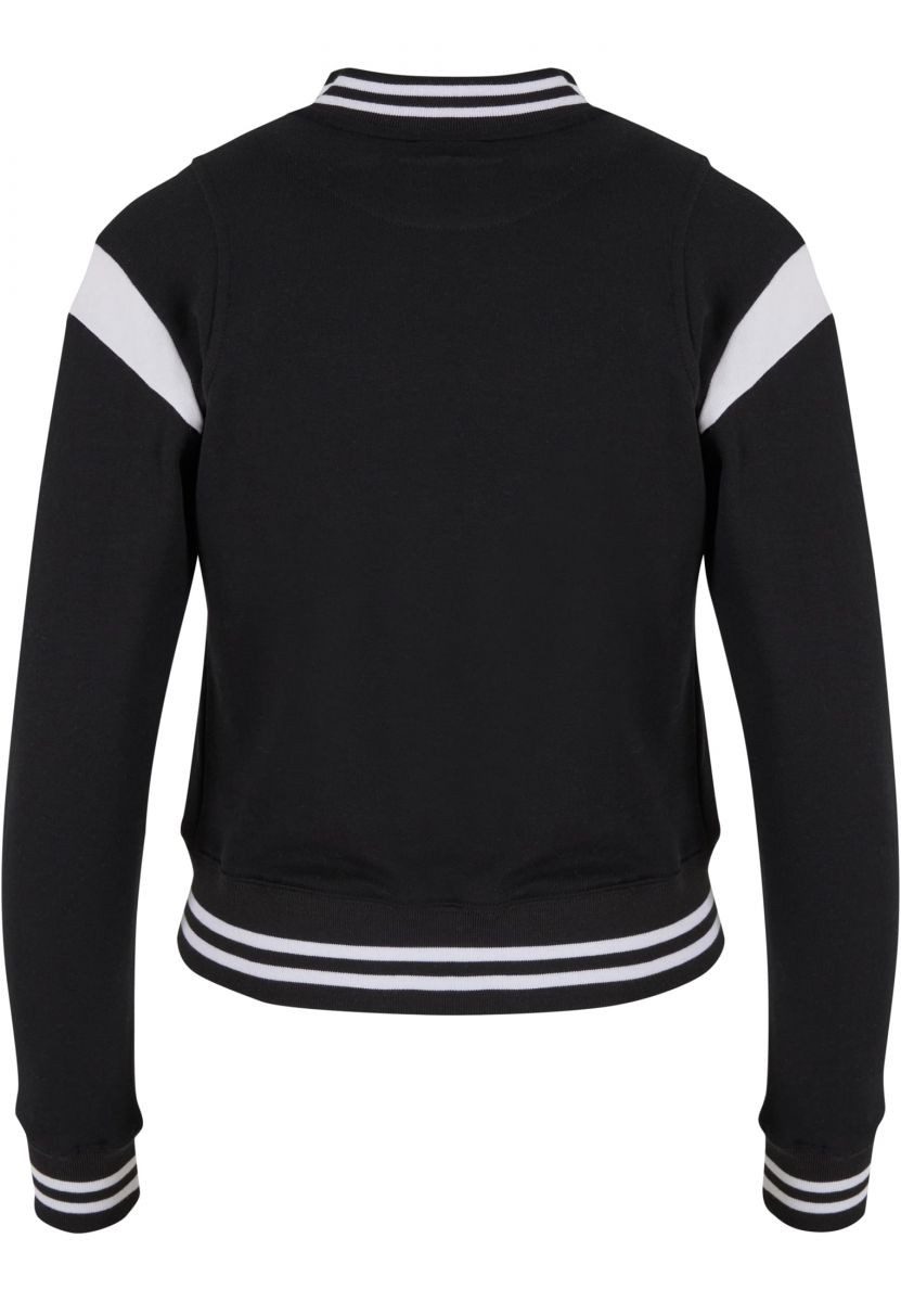 URBAN CLASSICS Outdoorjacke Ladies Inset College Sweat Jacket Collegejacke Damen