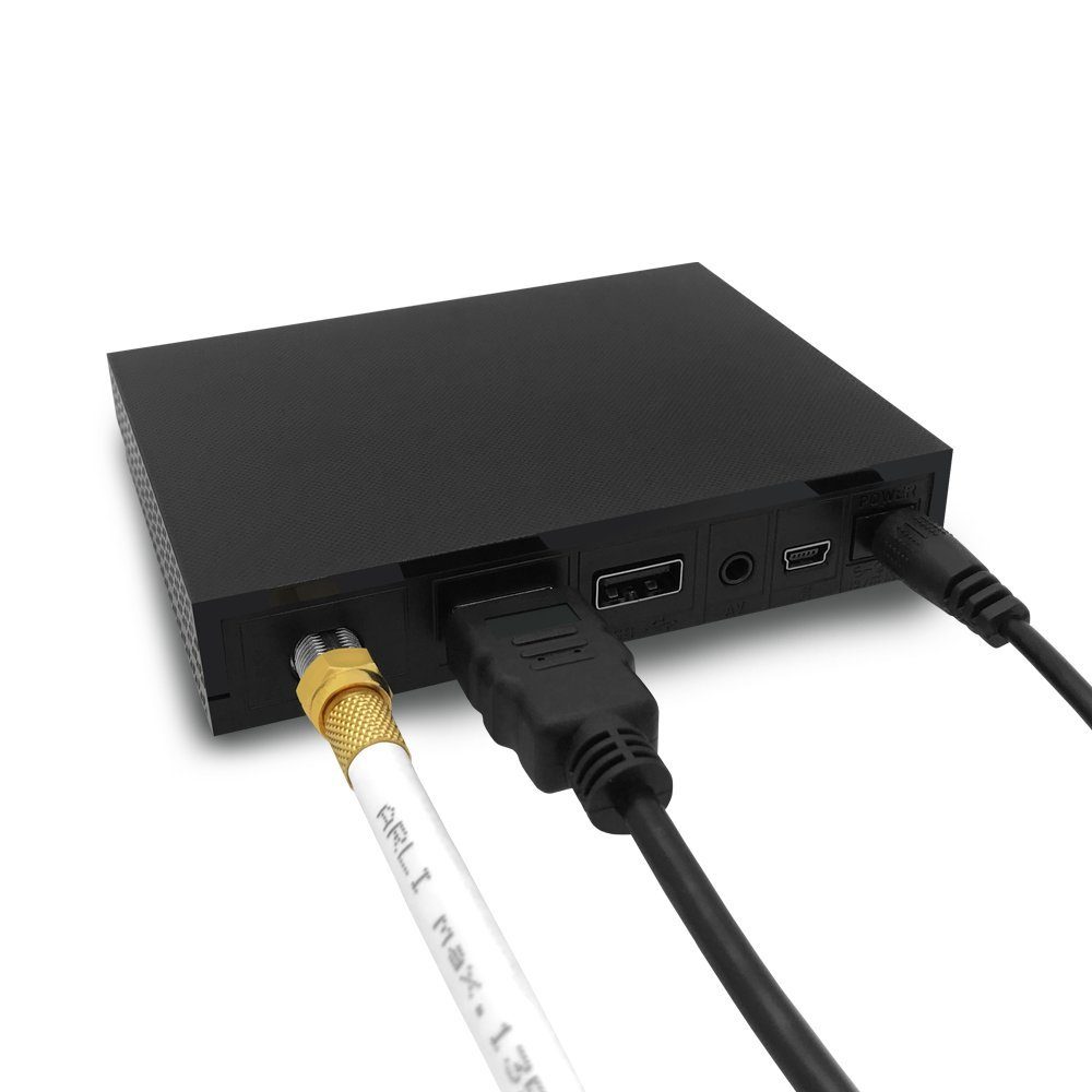 ARLI HD AH1 Satellitenreceiver DVB-S2 SAT-Receiver 1 (Mini HD Sat Receiver mit vielen Funitionen)