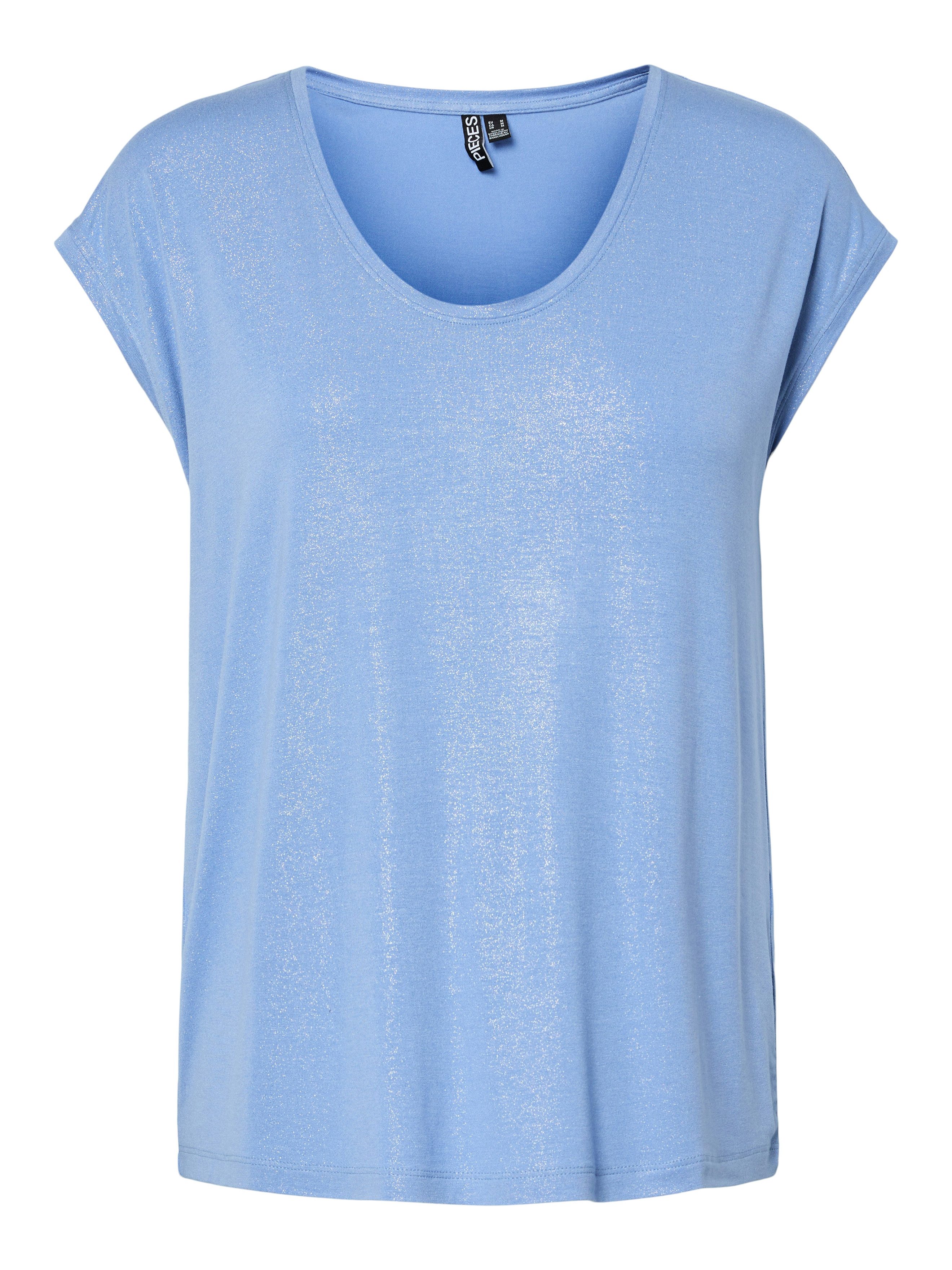 Kurzarmshirt PCALICE SS GLITTER TEE JRS NOOS BC