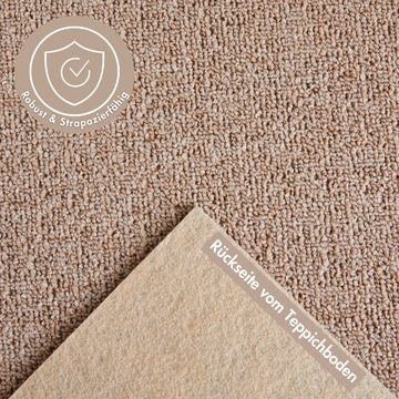 Teppichboden Feinschlinge Luton, Andiamo, rechteckig, Höhe: 6 mm, meliert, Breite 400 cm oder 500 cm, strapazierfähig & pflegeleicht