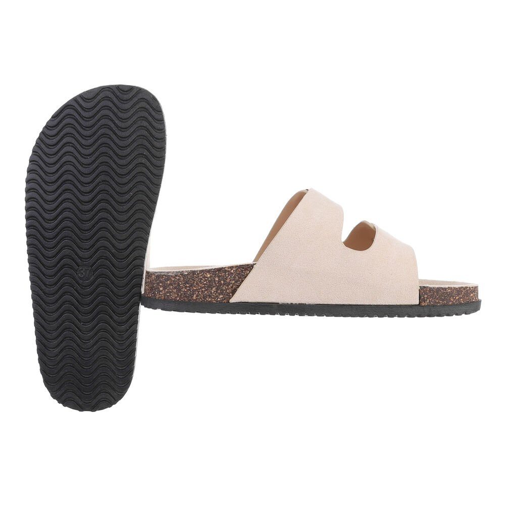 Ital-Design Damen Komfort Sandale mit Schnallen für Freizeit und Alltag Pan günstig online kaufen