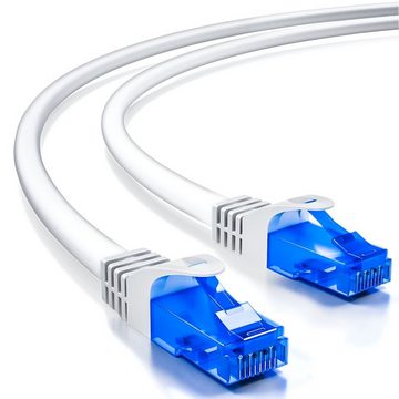 deleyCON deleyCON 5x 1m CAT6 Patchkabel Netzwerkkabel Gigabit LAN U/UTP RJ45 LAN-Kabel