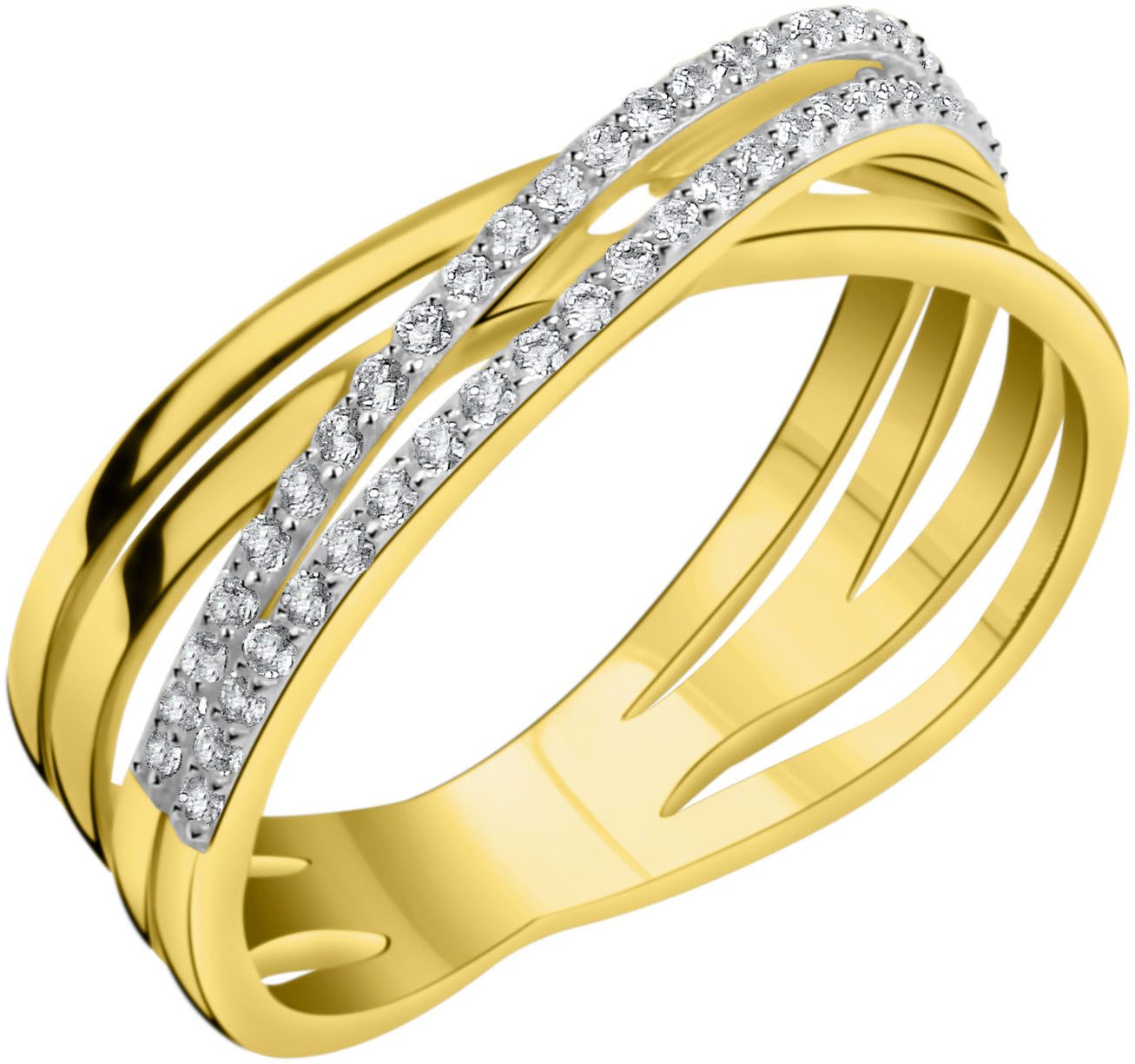 Goldring Schmuck Geschenk Gold 375 Fingerring Ring
