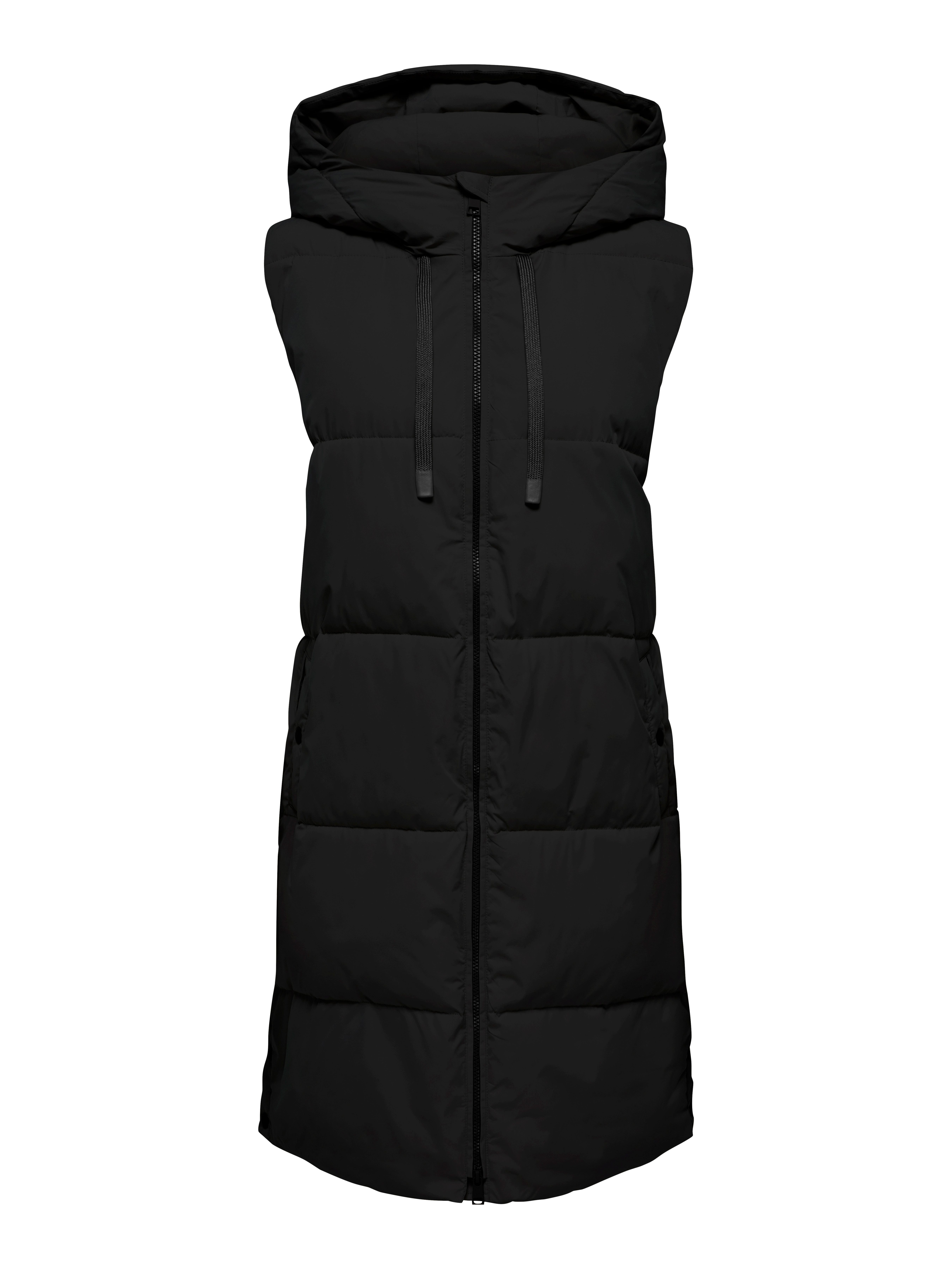 JDY Steppweste JDYBLAIR LONG HOOD WAISTCOAT OTW SIJ Kunstfaser