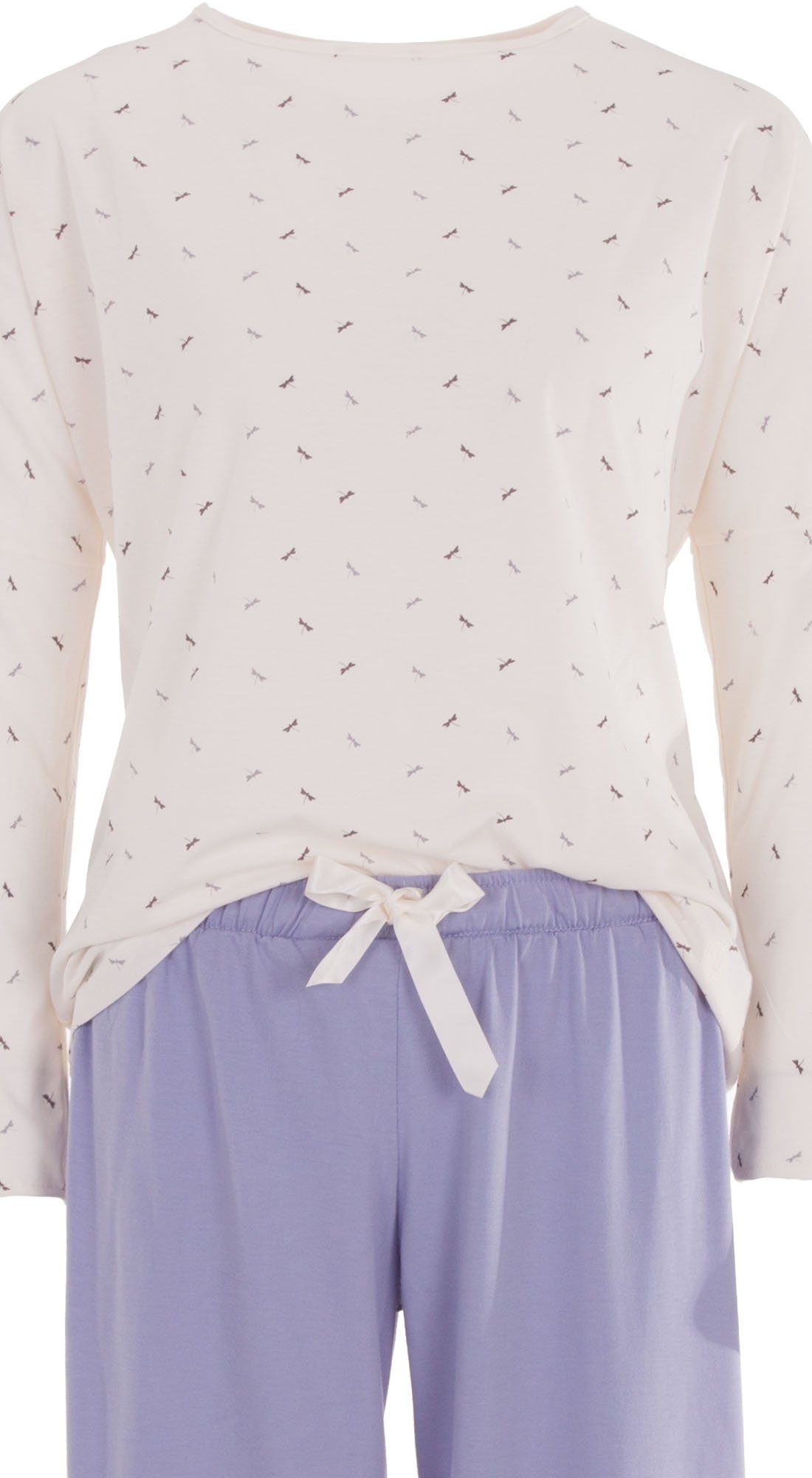 zeitlos Pyjama Pyjama Set Langarm - Libelle