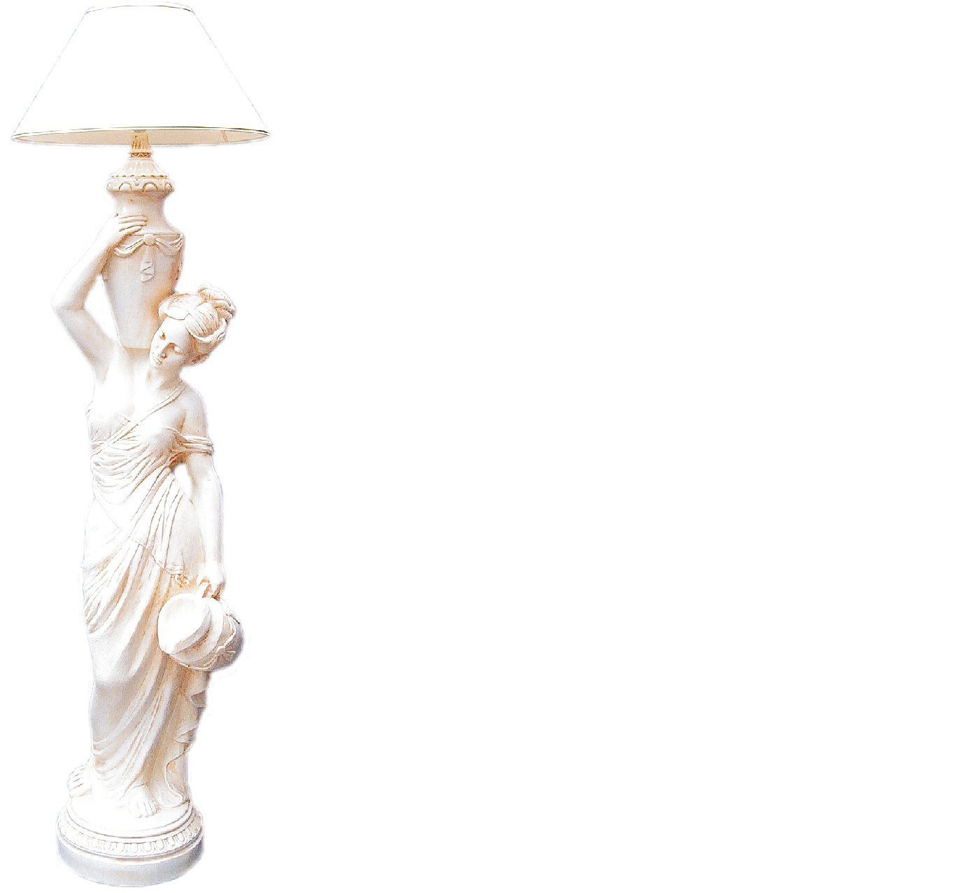 Design Steh Lampe Lampenschirm Dekolampe JVmoebel Skulptur Beleuchtung Leuchte 6828