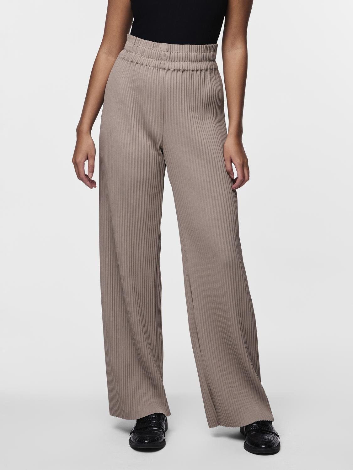 Y.A.S Schlupfhose YASALISA HW PANT S. NOOS Sommerhose, mit Plisseefalten günstig online kaufen