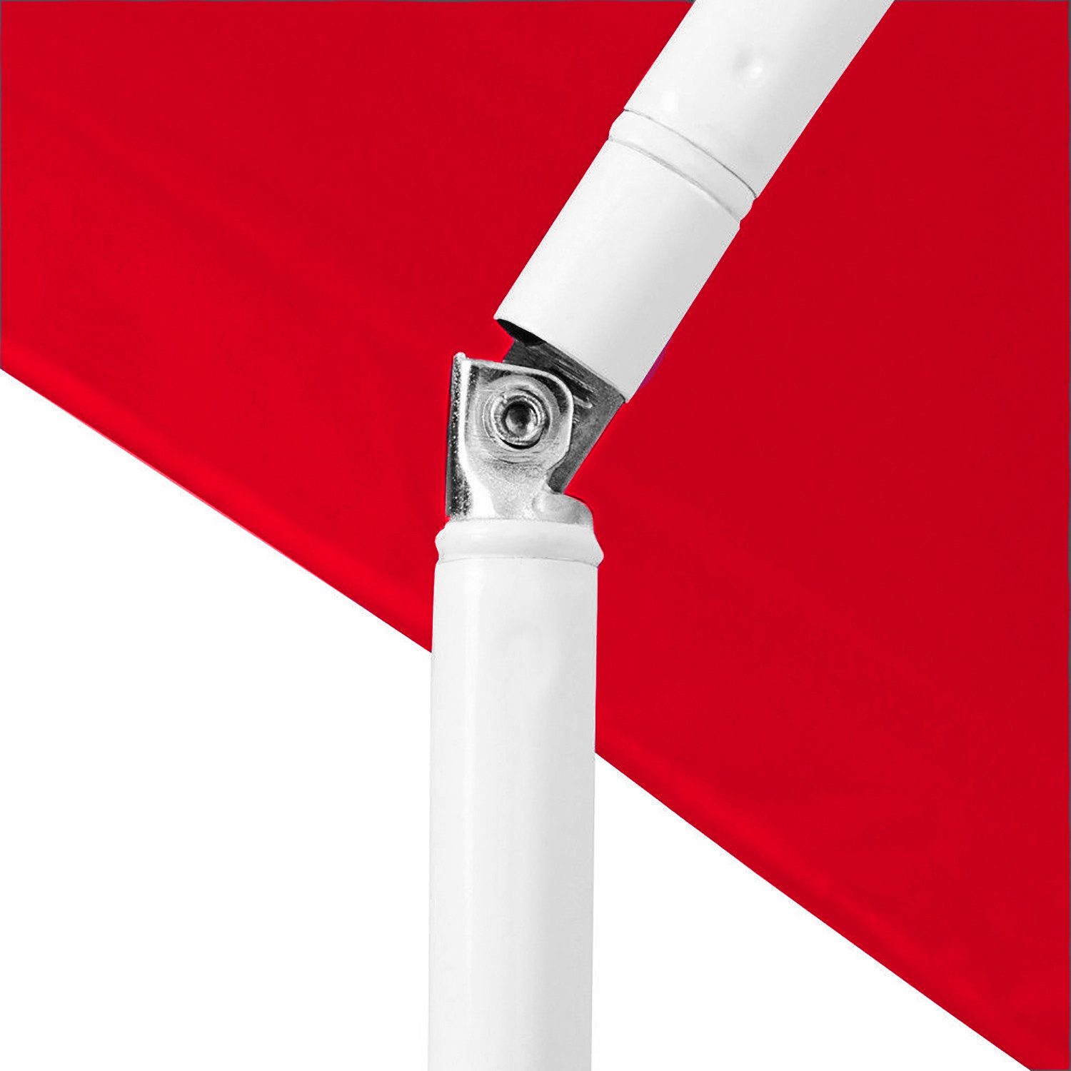 Mojawo Ampelschirm Sonnenschirm rund Ø1,80m rot Nylon
