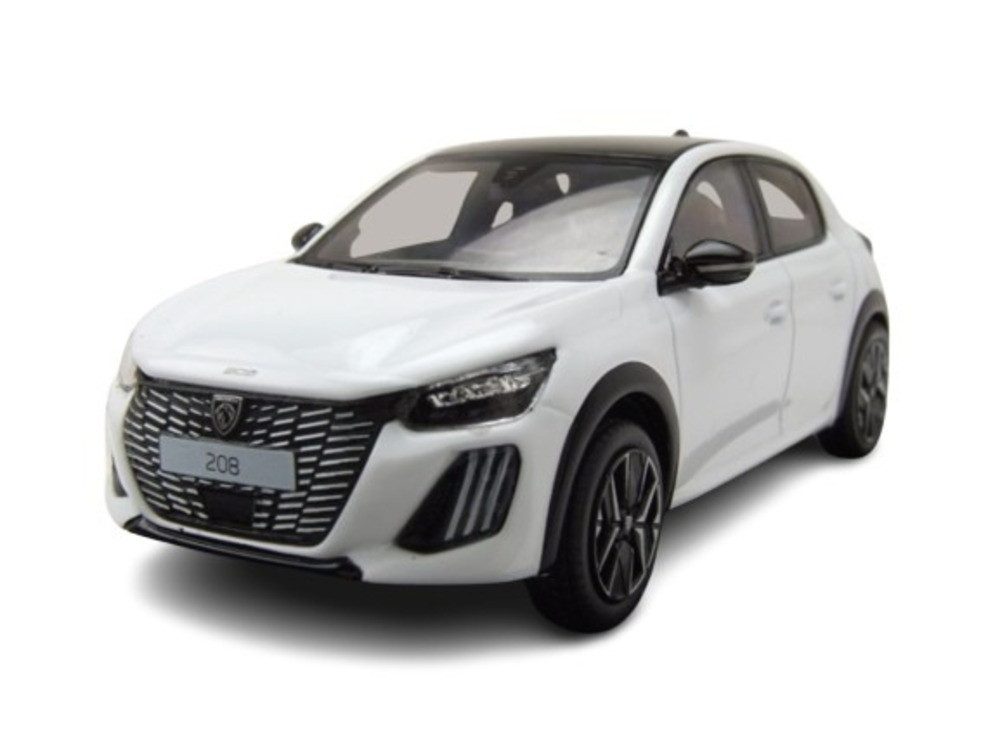 Norev Modellauto Peugeot 208 GT 2024 weiß, Maßstab 1:43