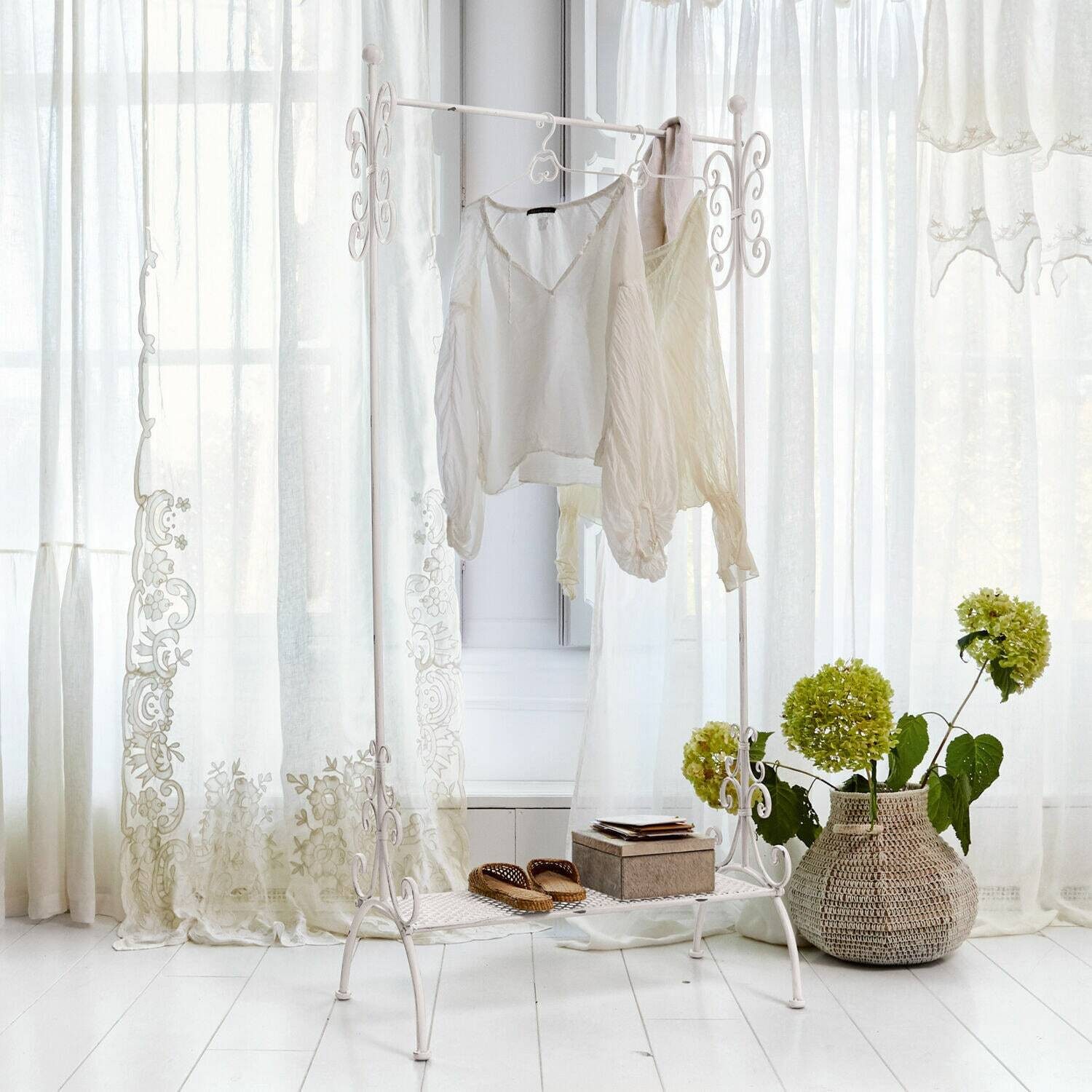 Mirabeau Kleiderständer Garderobe Épinay antikweiß