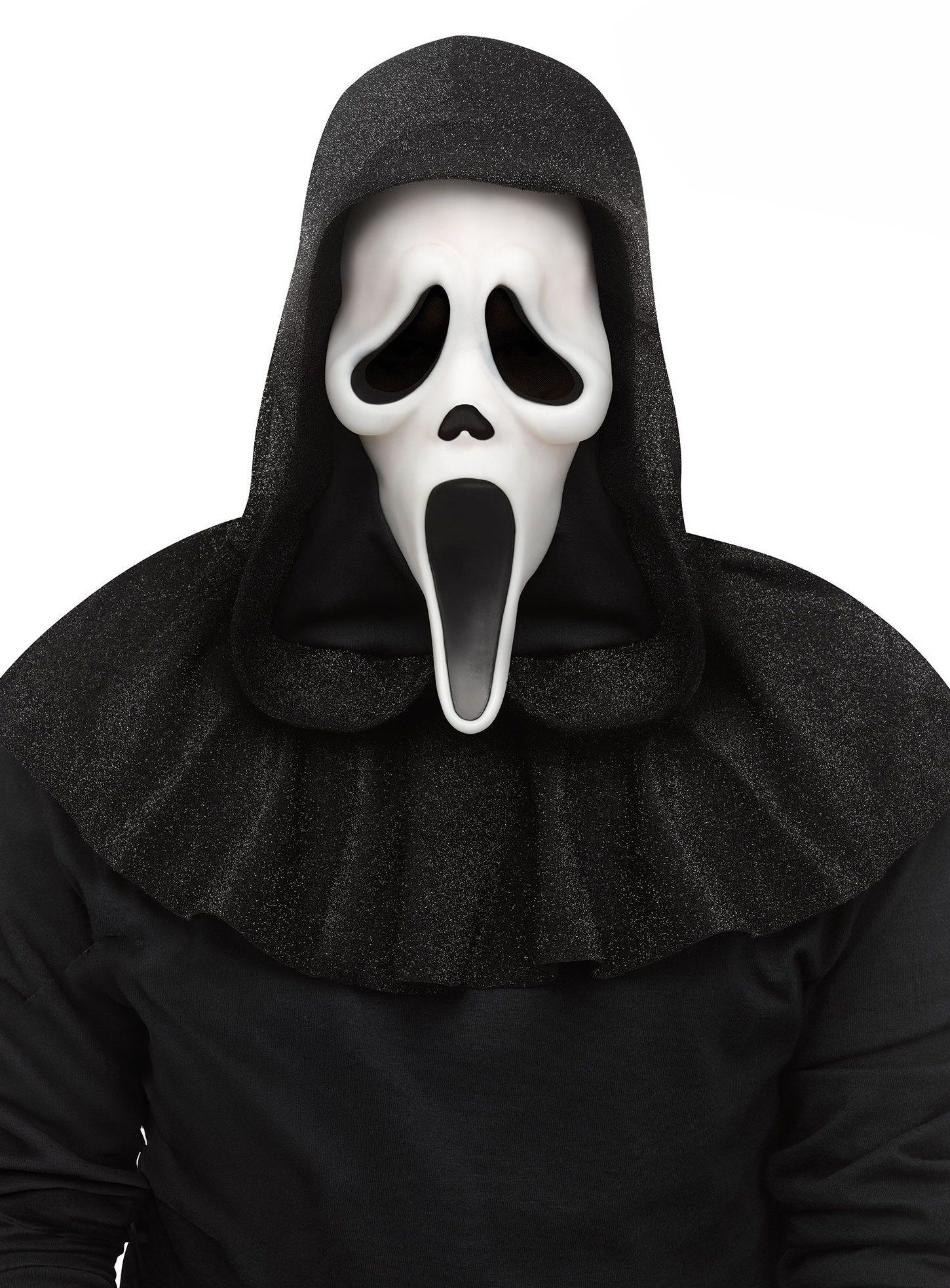 Fun World Verkleidungsmaske Ghostface Maske – Anniversary Edition, Die originale Ghost Face Maske zum Jubiläum des ersten Scream-Films