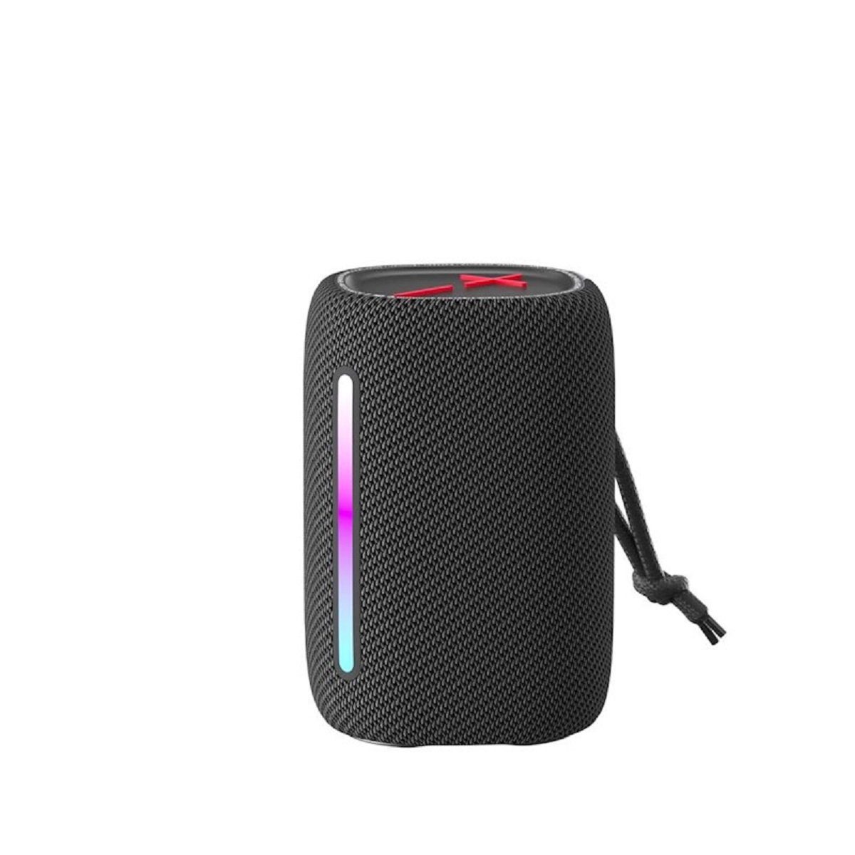 Forever BS-10 Bluetooth Колонки LED schwarz Bluetooth-Lautsprecher