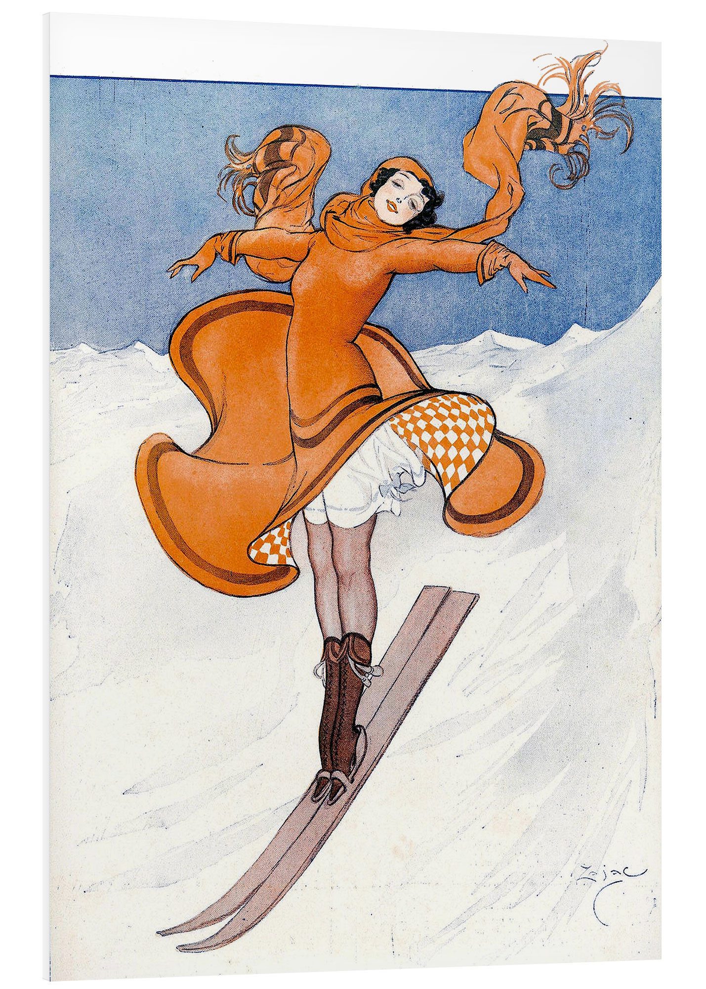 Forex-Bild Vintage Ski Collection