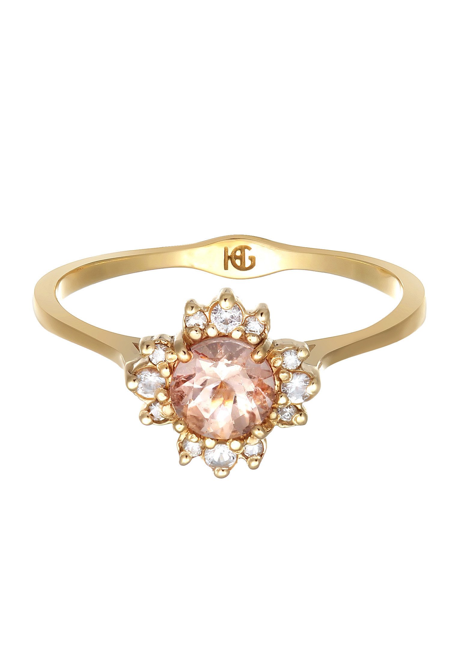 HAZE & GLORY Verlobungsring Diamant Morganit günstig online kaufen
