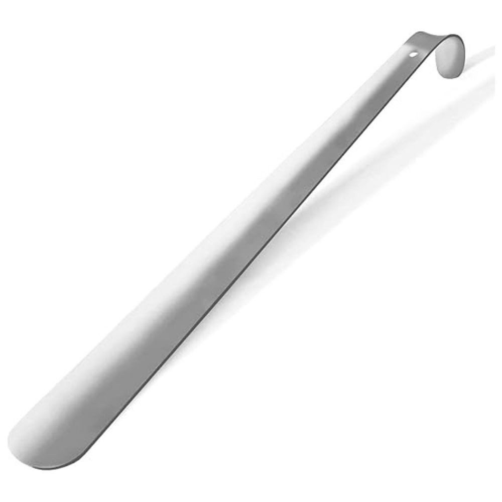 Montegoni Schuhlöffel 70 cm Edelstahl Schuhanzieher – Langer, robuster Schuhhelfer für alle (1-teiliges Schuhhilfe Produkt, Einzel-Schuhlöffel), Langlebig, ergonomisch, langer Griff, schützt Schuhe & Socken