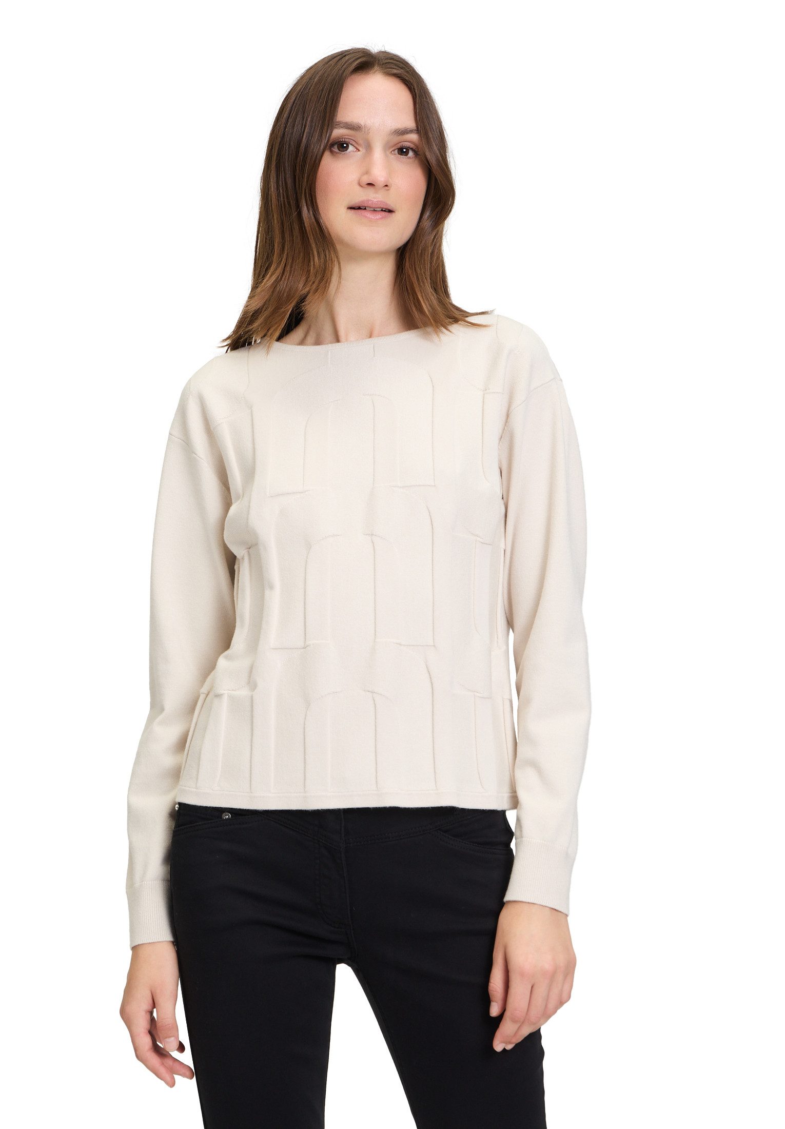 Strickpullover Betty Barclay Damen Feinstrickpullover mit Struktur