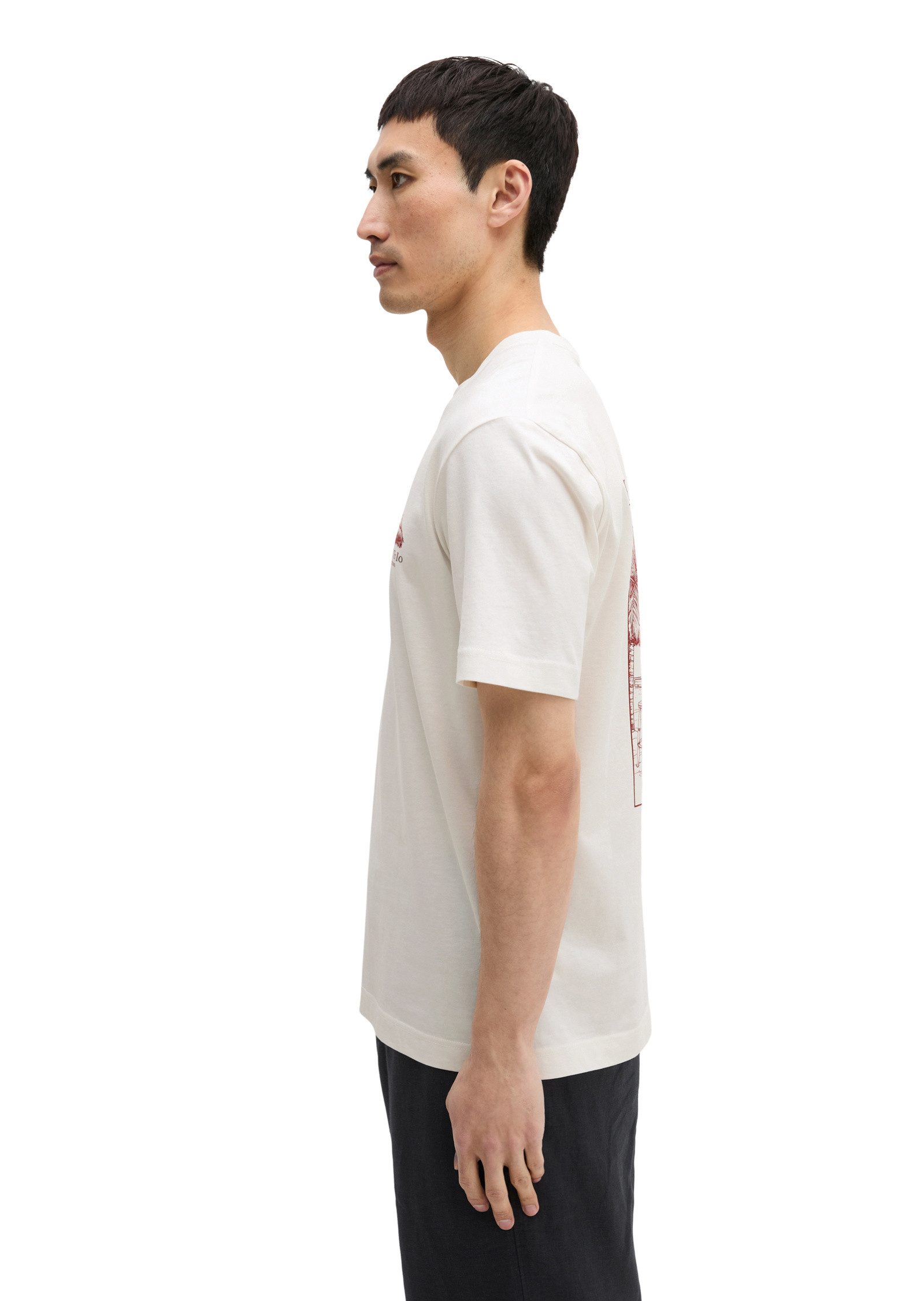 Marc O'Polo T-Shirt mit sommerlichem Rückenprint
