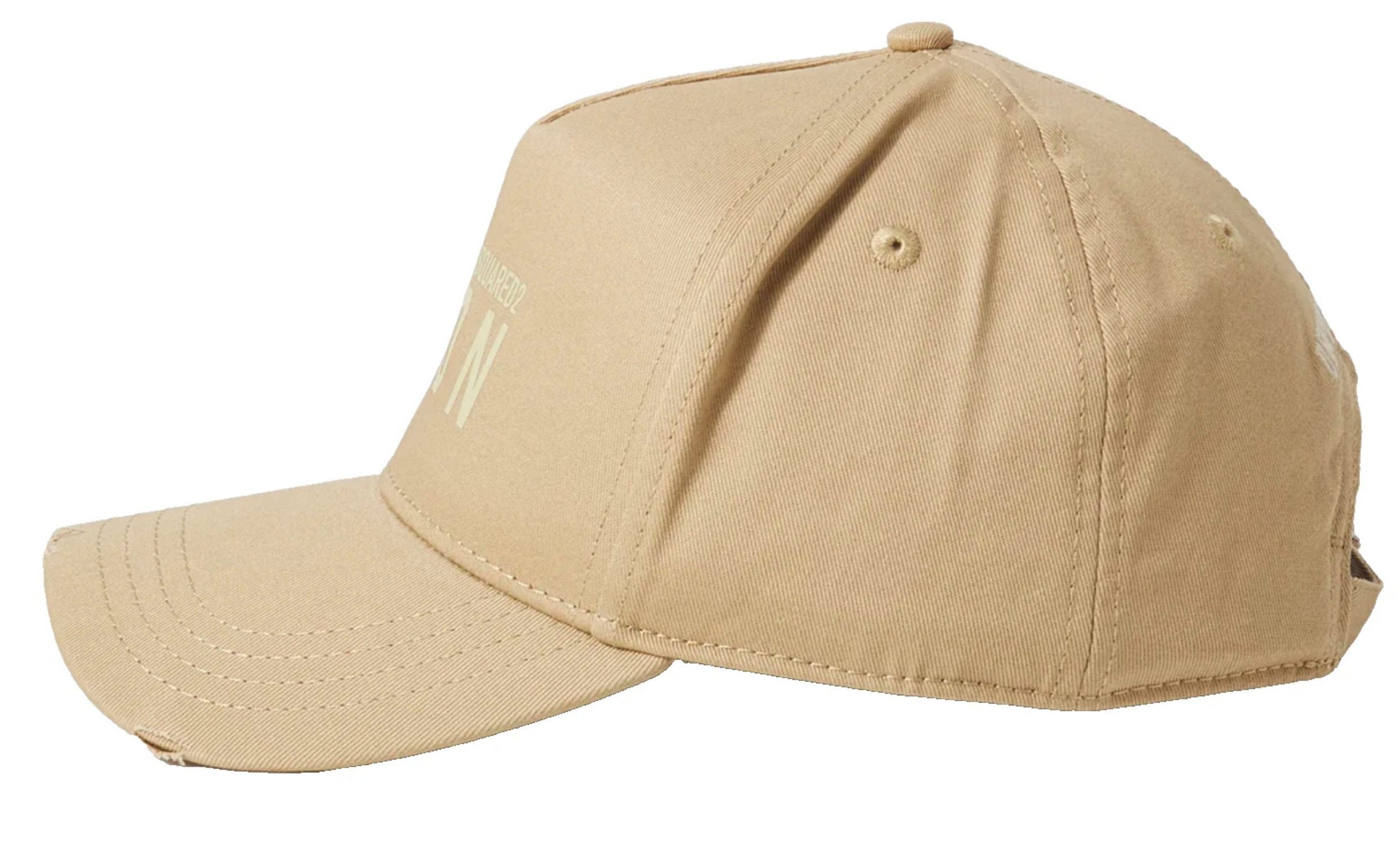 Dsquared2 Baseball Cap Baseballcap Mini Icon Kappe Basebalkappe Kappe leichte Distressed-Details für eine Vintage-Optik