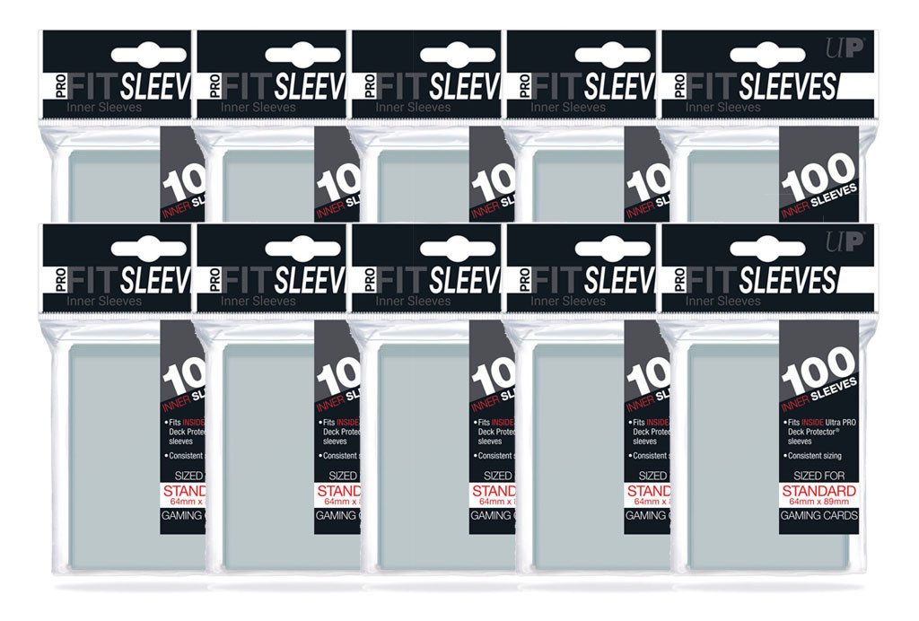 UltraPRO Sammelkarte 1000 Standard Pro-Fit Sleeves