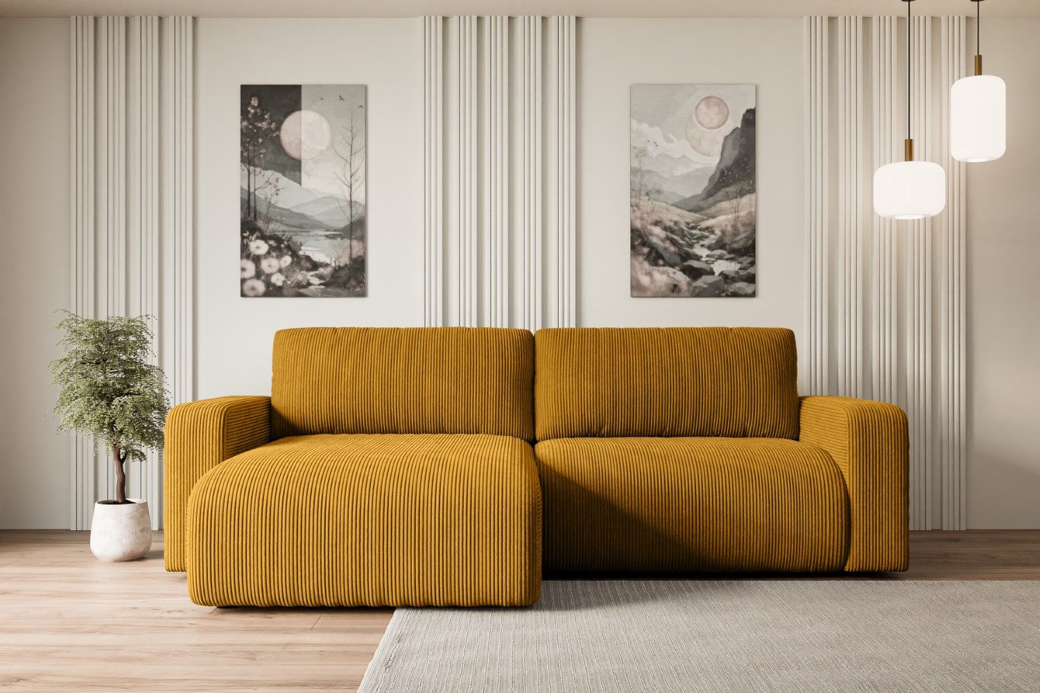 ALTDECOR Ecksofa KLEEA-L, Couch mit Schlaffunktion, günstig online kaufen