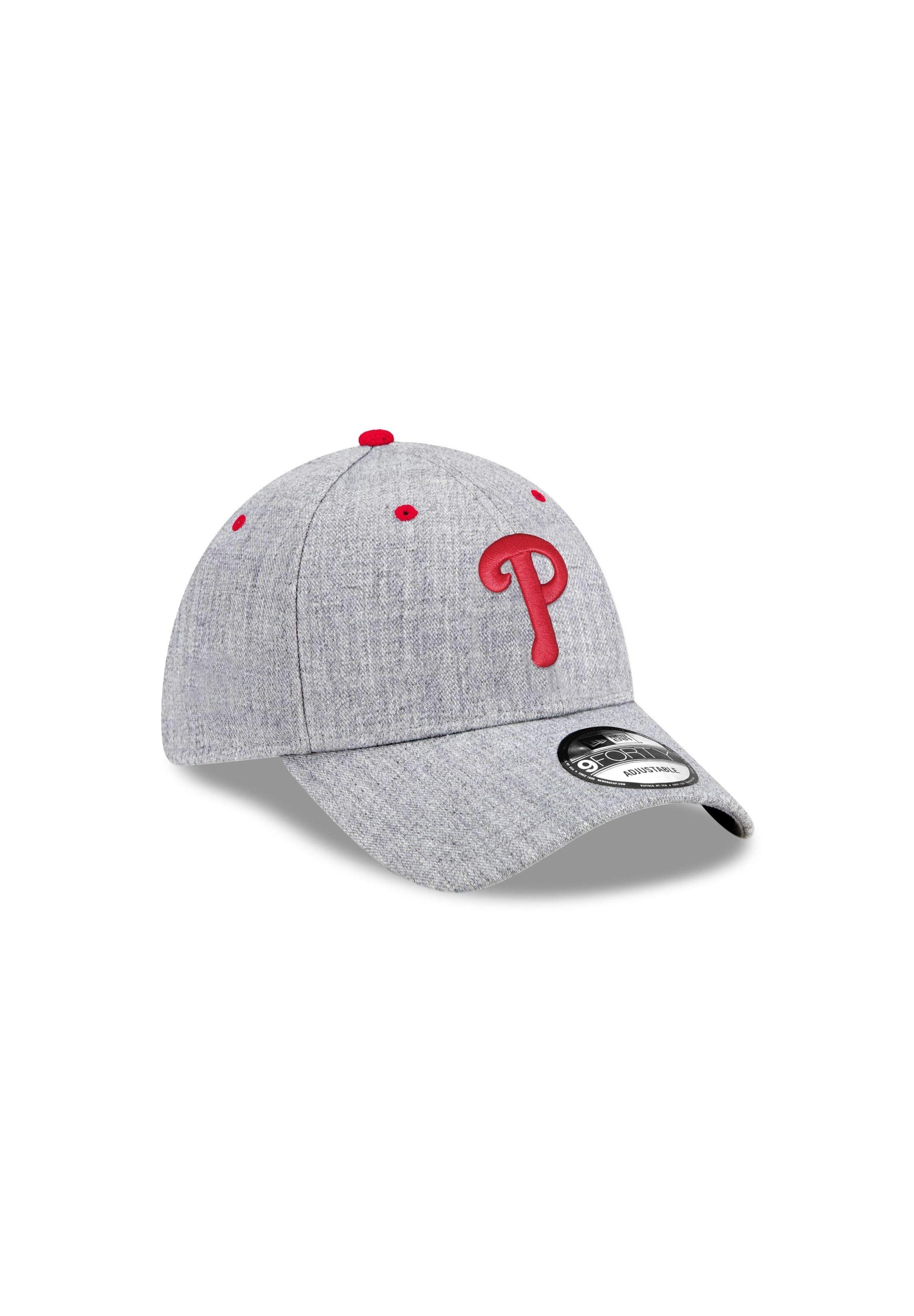 New Era Baseball Cap Philadelphia Phillies Gray Heather 9Forty Cap New Era Grau (1-St)