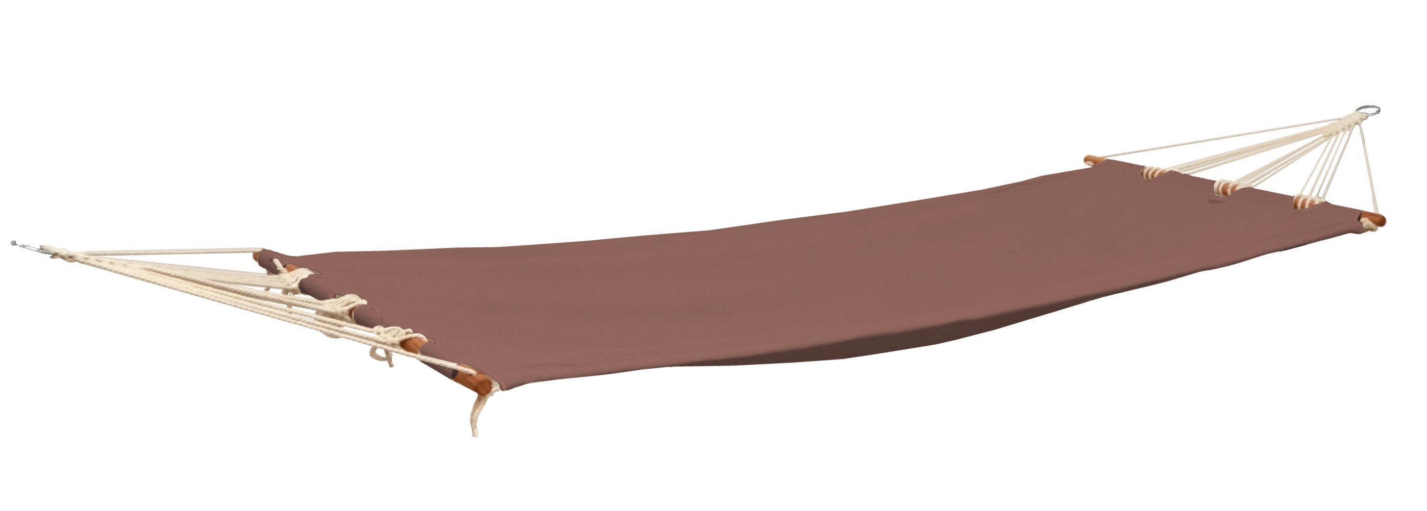 AMANKA Hängematte Outdoor - 190 x 80 cm Stabhängematte für 1 Person - Garten Relaxliege, Hängeschaukel ohne Gestell - Outdoor Hängetuch für Terrasse & Balkon