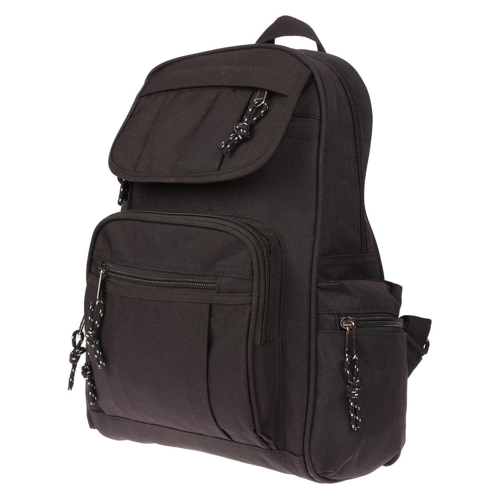 Christian Wippermann Cityrucksack Großer Damen Rucksack City Tasche Bag Handgepäck Elegant (1-tlg), City-Rucksack