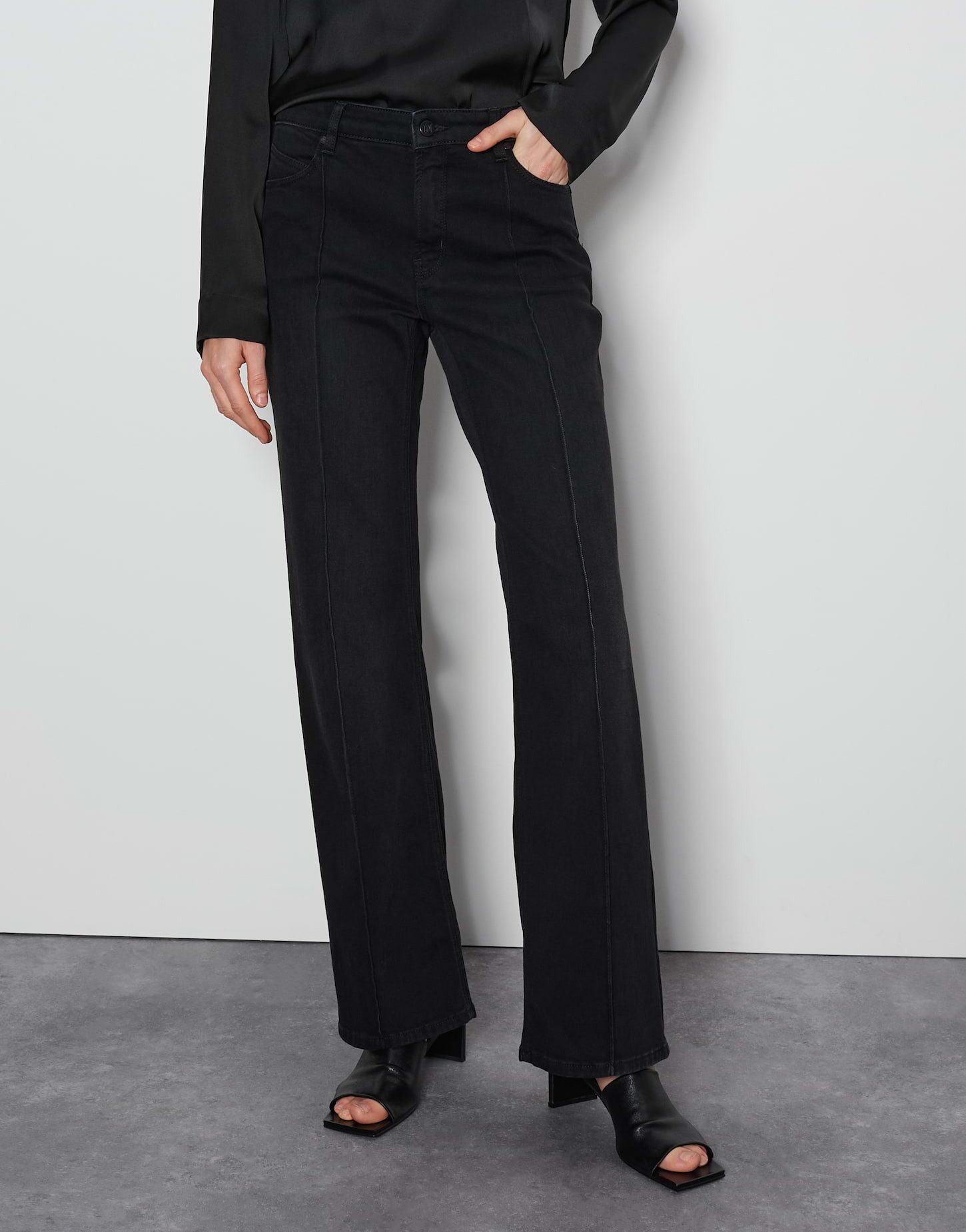 someday Bootcut-Jeans Long Flared Jeans CARIE günstig online kaufen