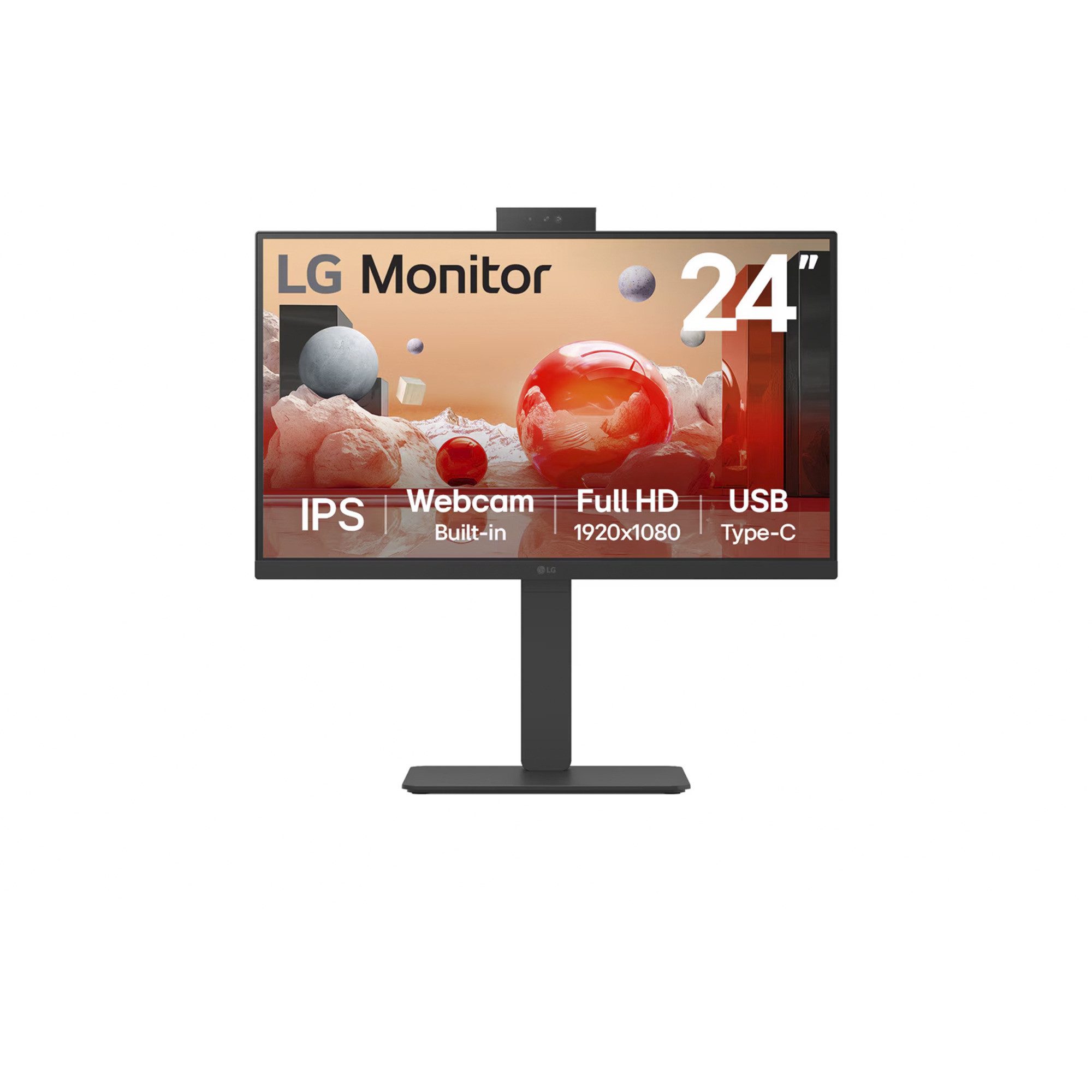 LG LG 24BA850-B.AEU, LED-Monitor, (FullHD, IPS, TFT-Monitor (1920 x 1080 px)