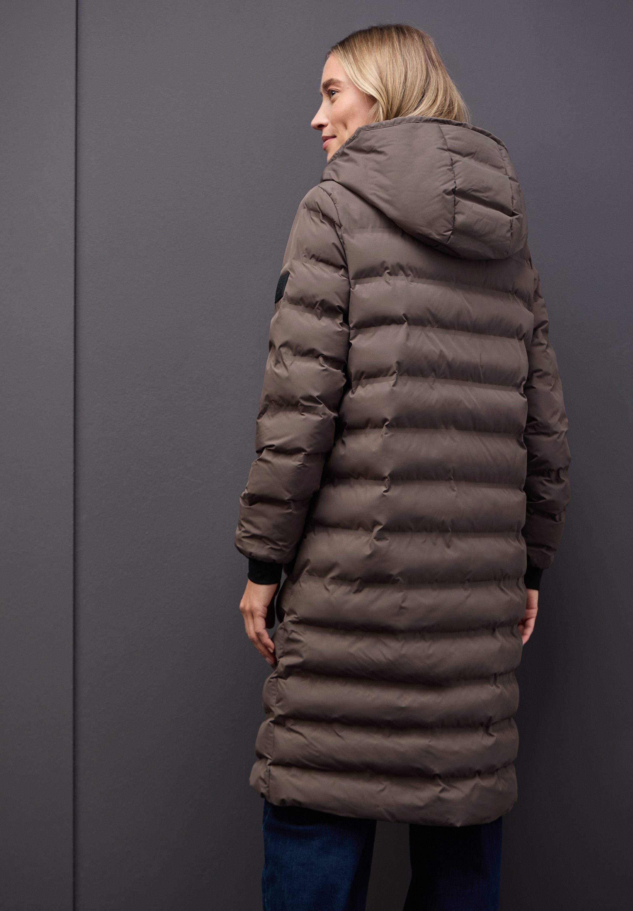 STREET ONE Steppjacke mit Kapuze und günstig online kaufen
