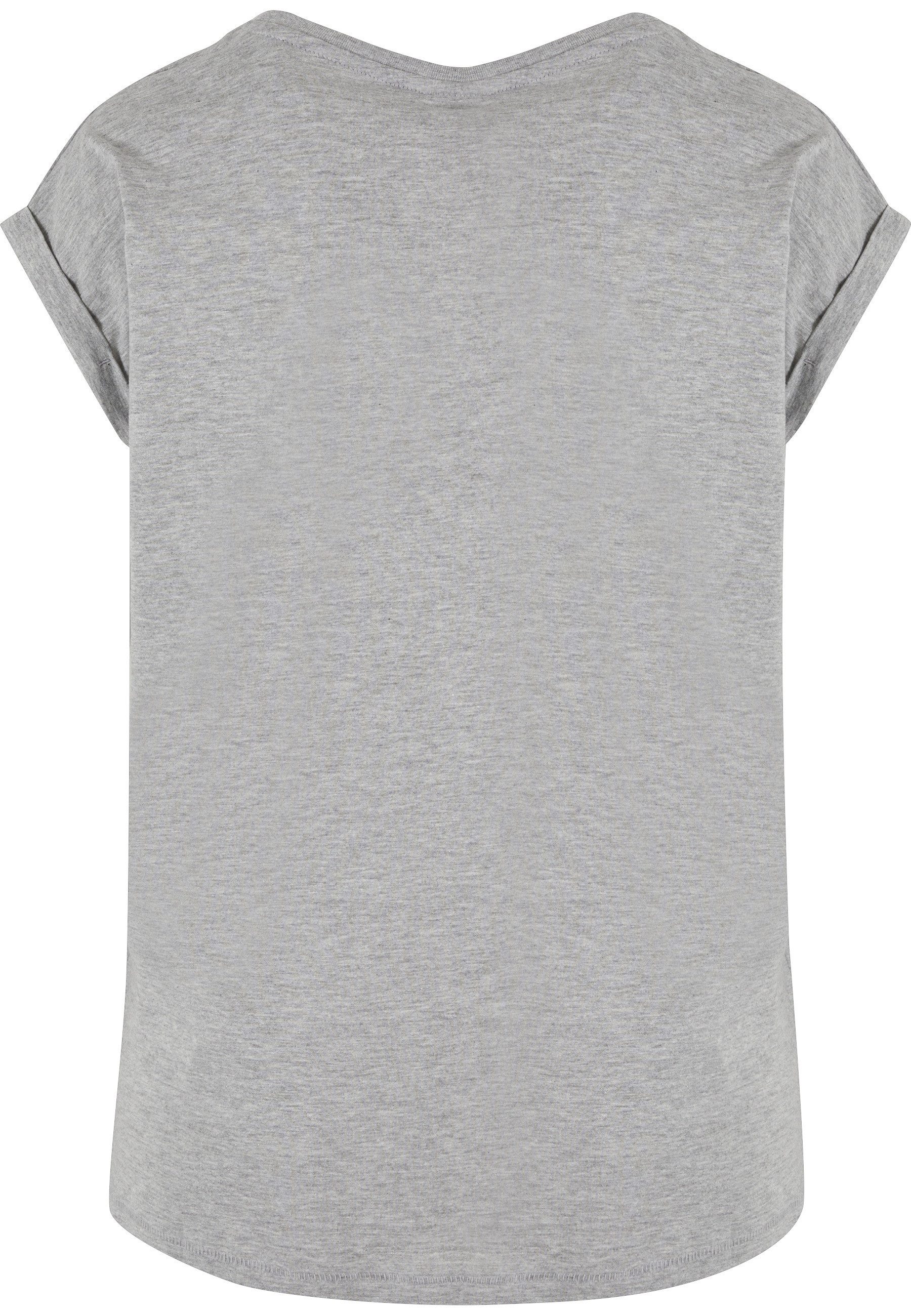 URBAN CLASSICS Kurzarmshirt Urban Classics Damen Ladies Extended Shoulder Tee (1-tlg)