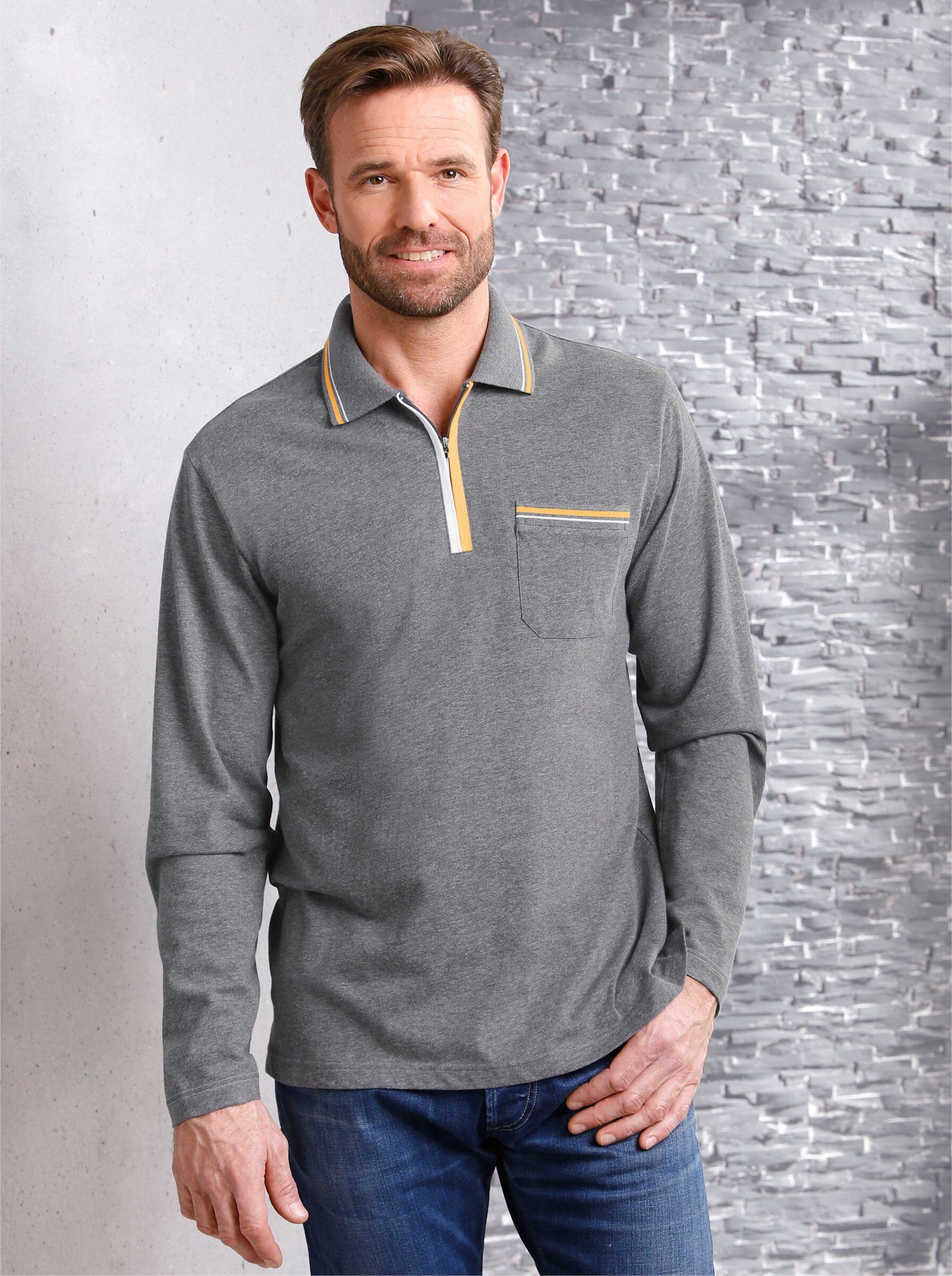 Sieh an! T-Shirt Poloshirt . günstig online kaufen