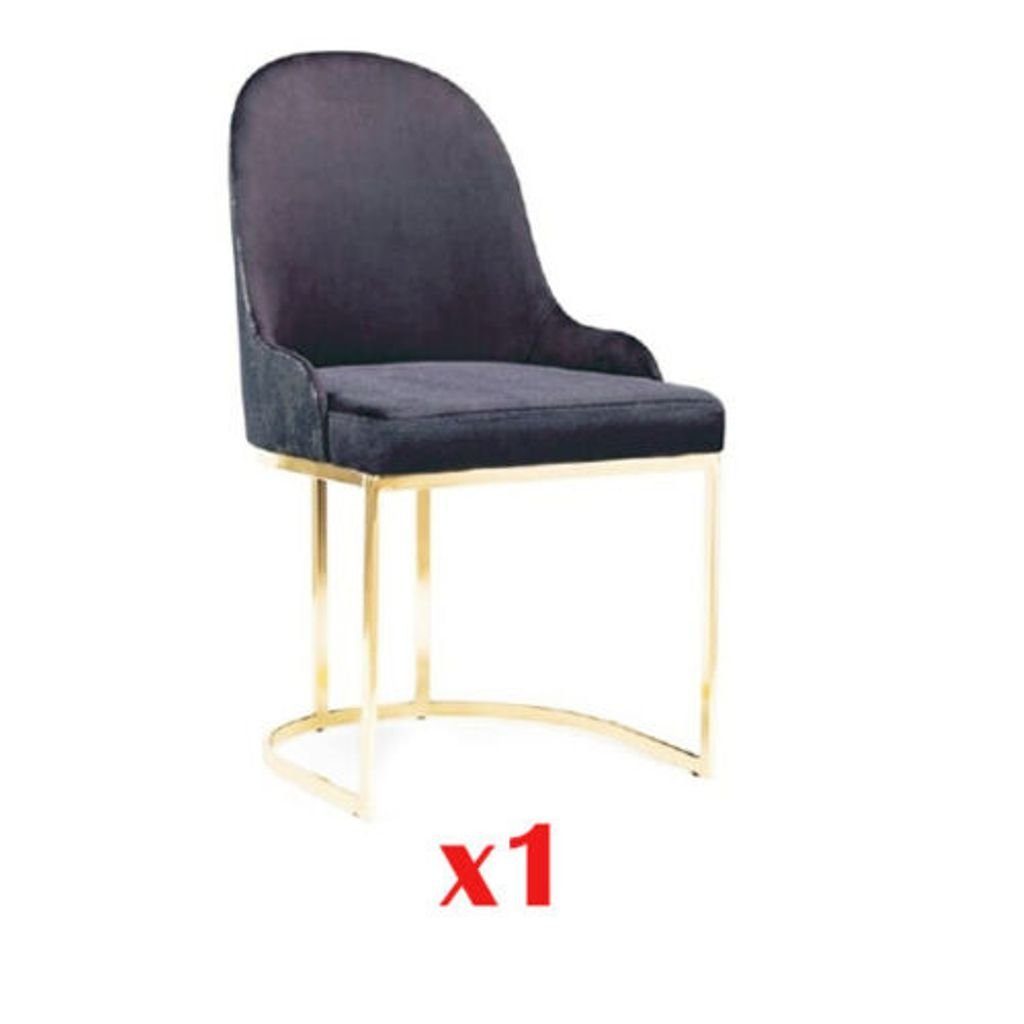 JVmoebel Esszimmerstuhl, Esszimmer Stühle Holz Luxus Sessel Stuhl Blau Lehnstuhl Wohnzimmer | Stühle