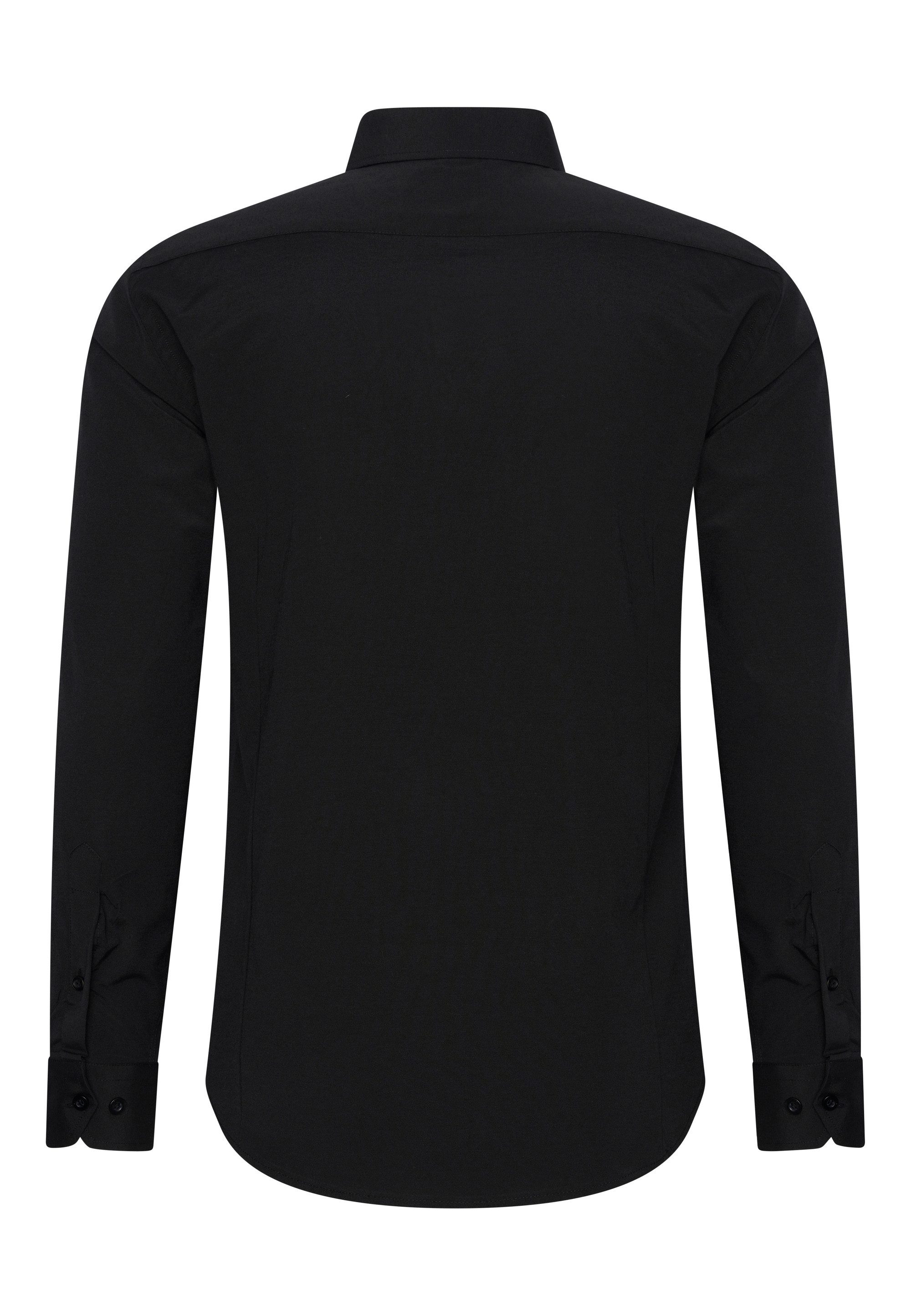 R-NEAL Businesshemd Herren Kontrast Hemd "R-NEAL" Hochzeit-Hemd Slim Fit Stretchhemd