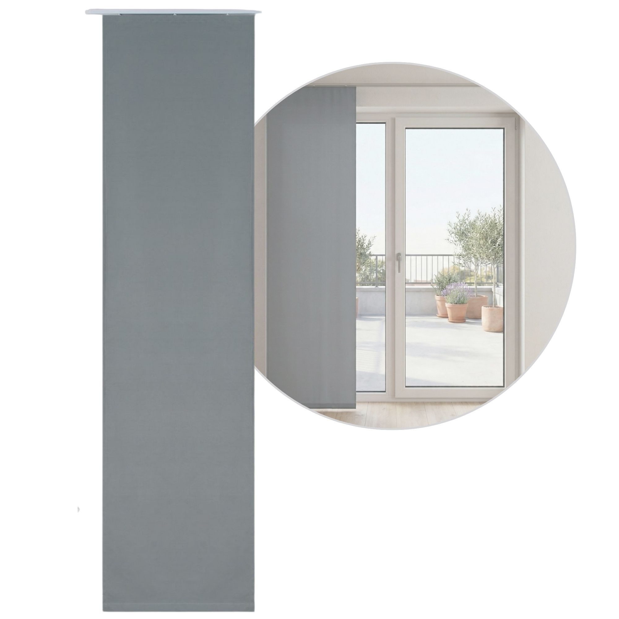 Beautex Verdunkelungsvorhang (1 St), blickdicht