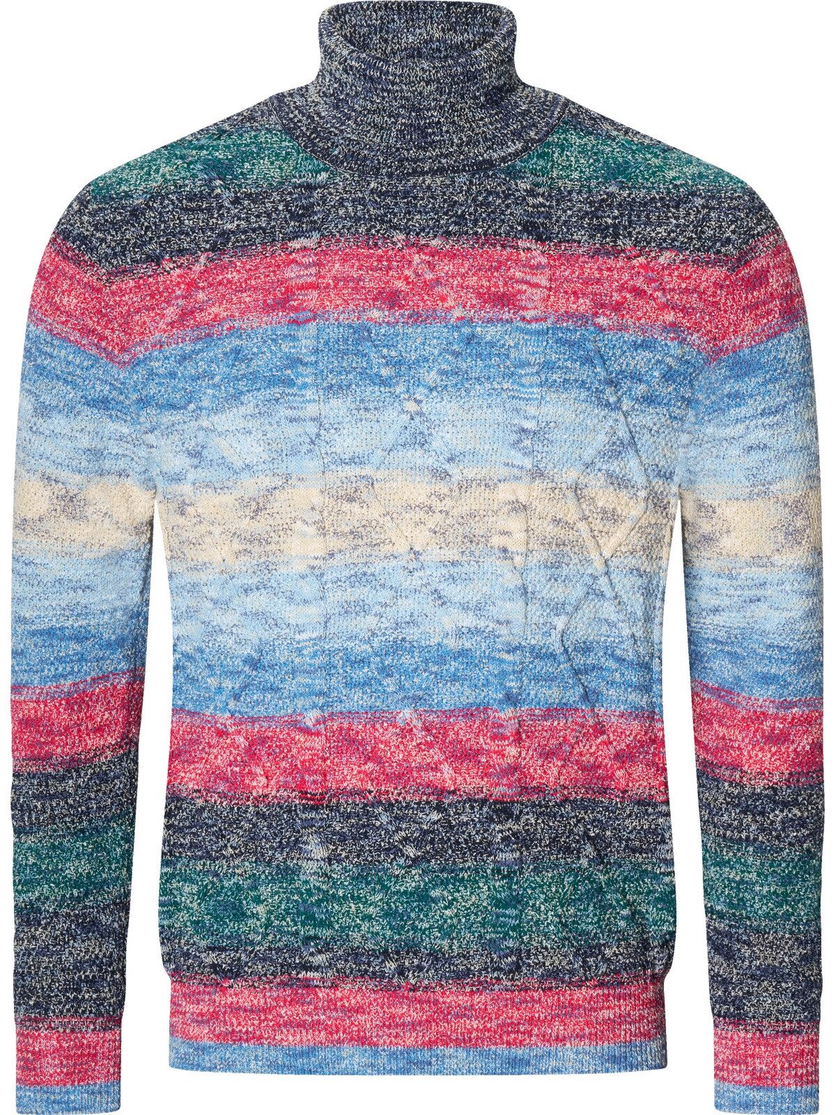 Babista Rollkragenpullover MELIANO mit Strick-Zopfmuster