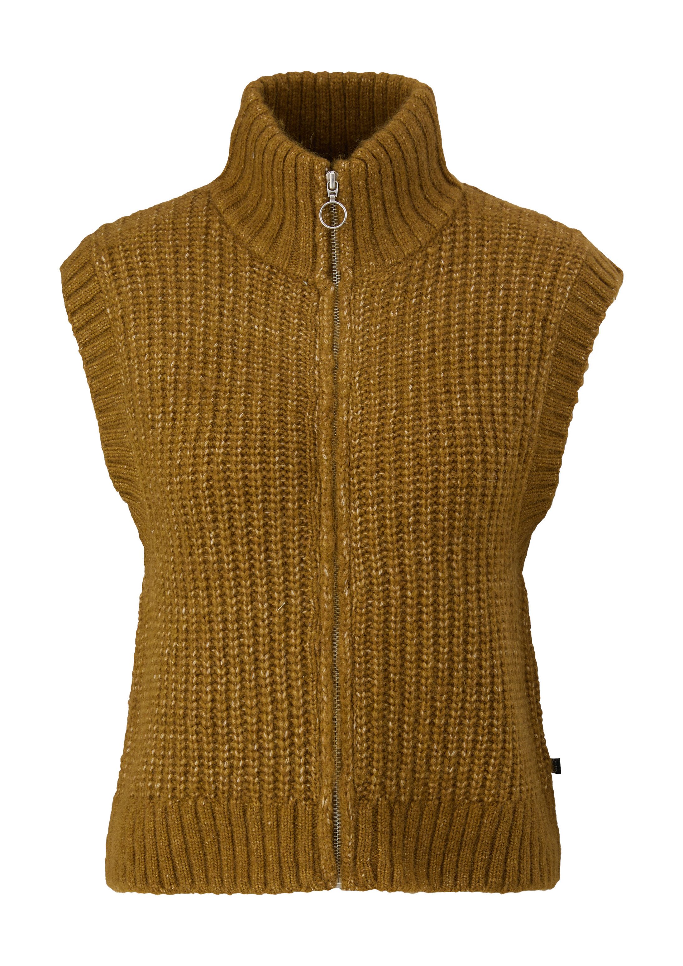 QS Rundhalspullover Strickpullunder Strickpullunder aus Wollmix