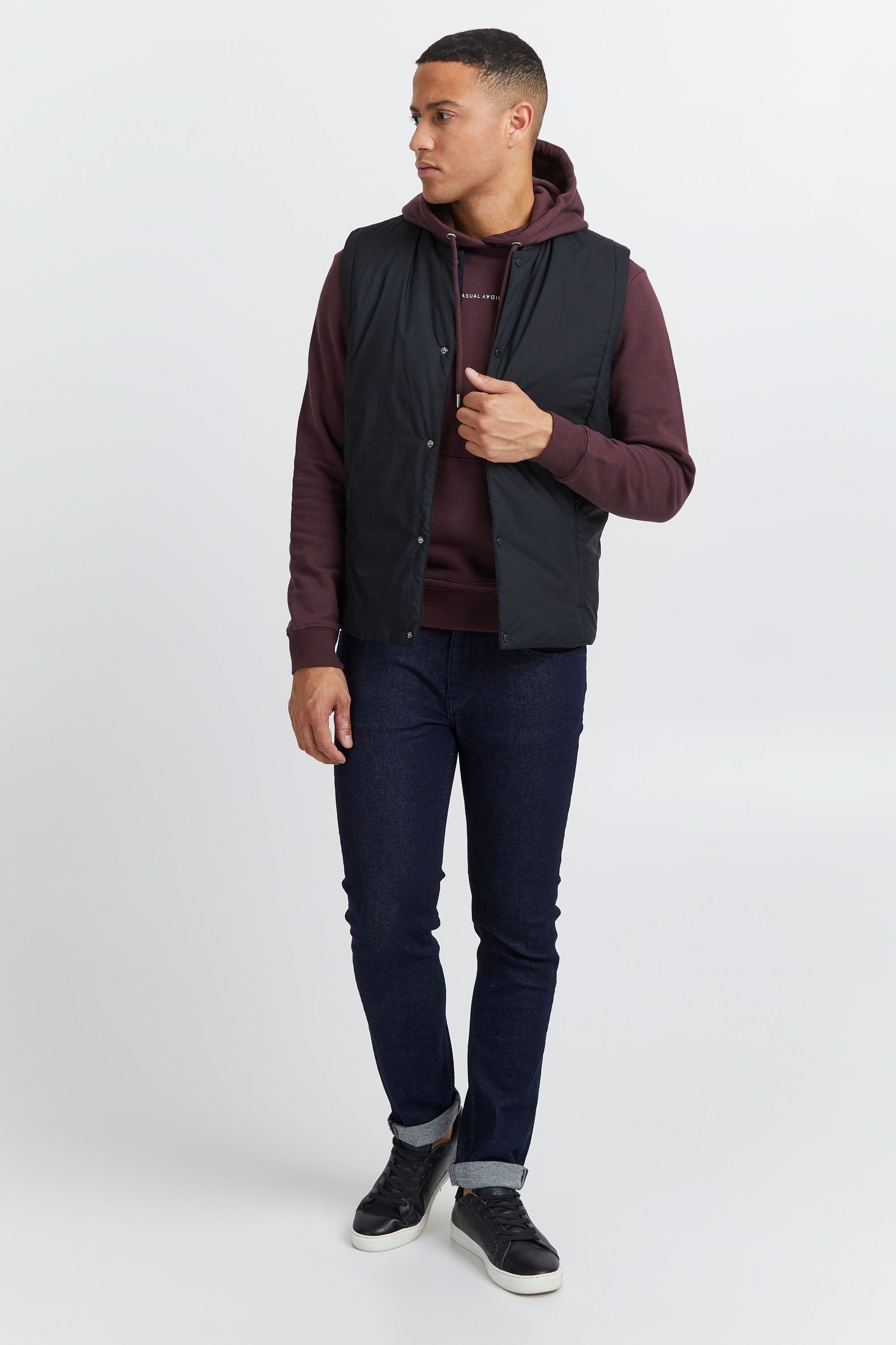 Casual Friday Kurzweste CFOates Modische Jacke