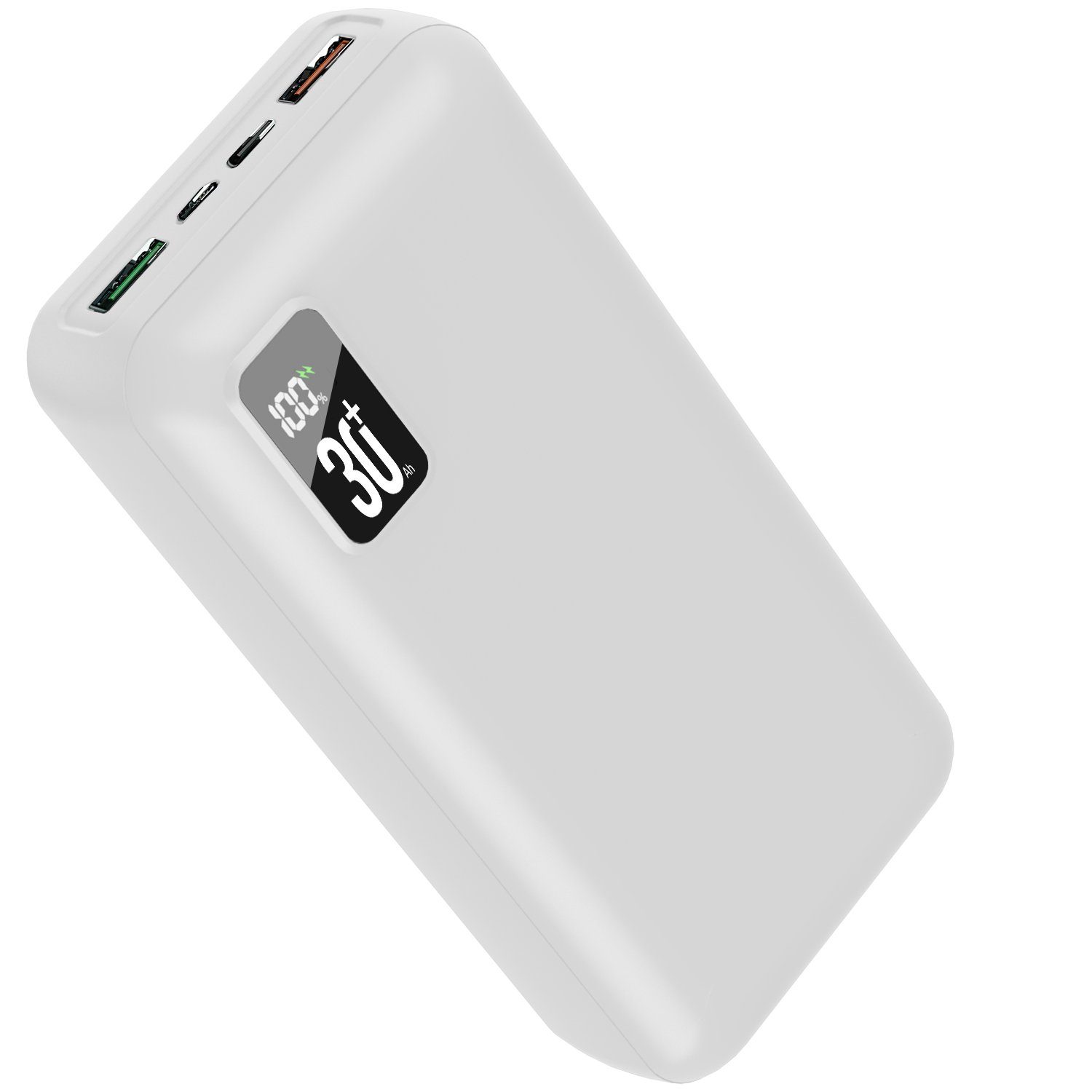 JOEAIS Powerbank 30000mAh Externe Handyakkus Batterie USB Type C Externe Akku Powerbank, 22.5W Ladegerät Kompatibel