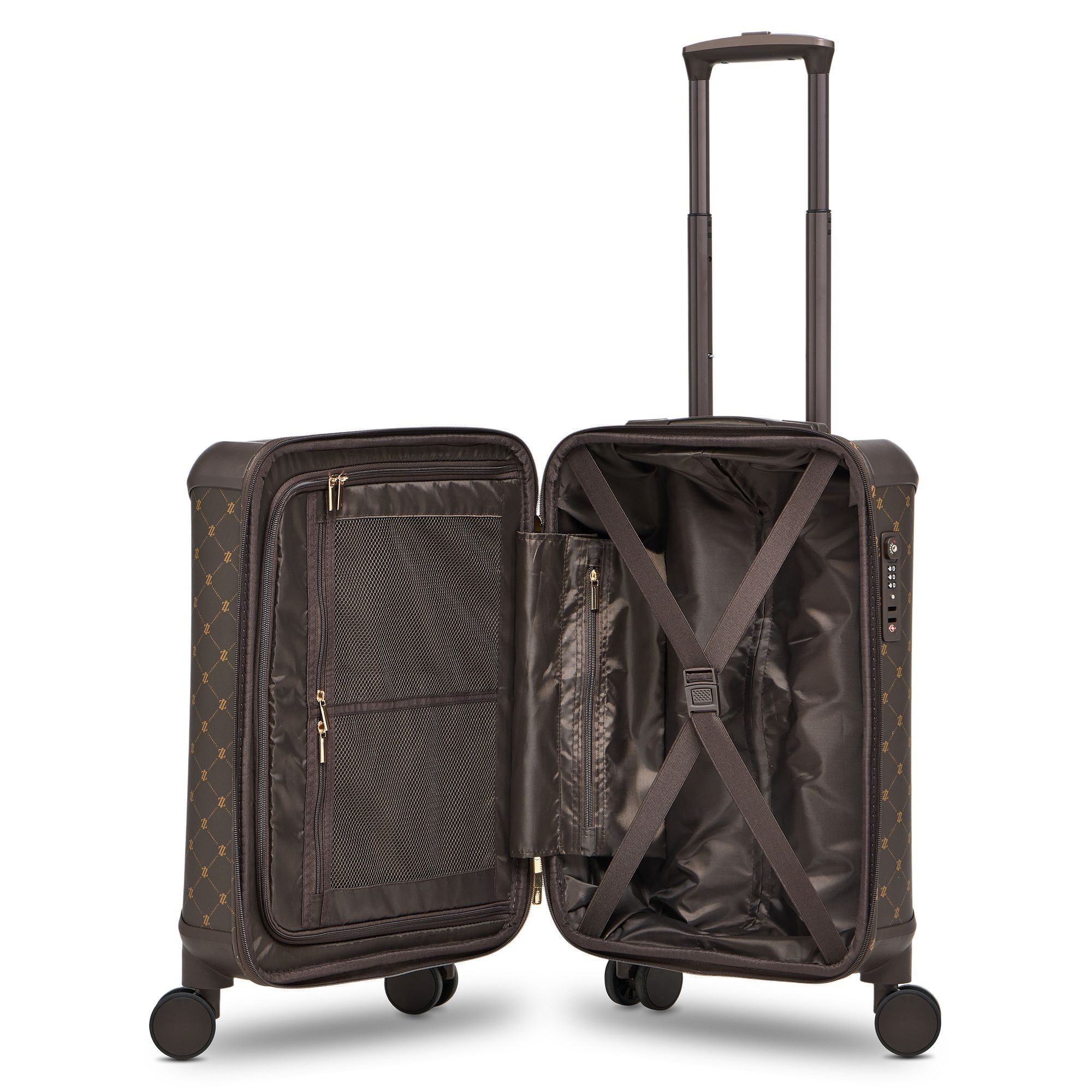 Lazarotti Handgepäck-Trolley Palermo, 4 Rollen, Polypropylen, PVC