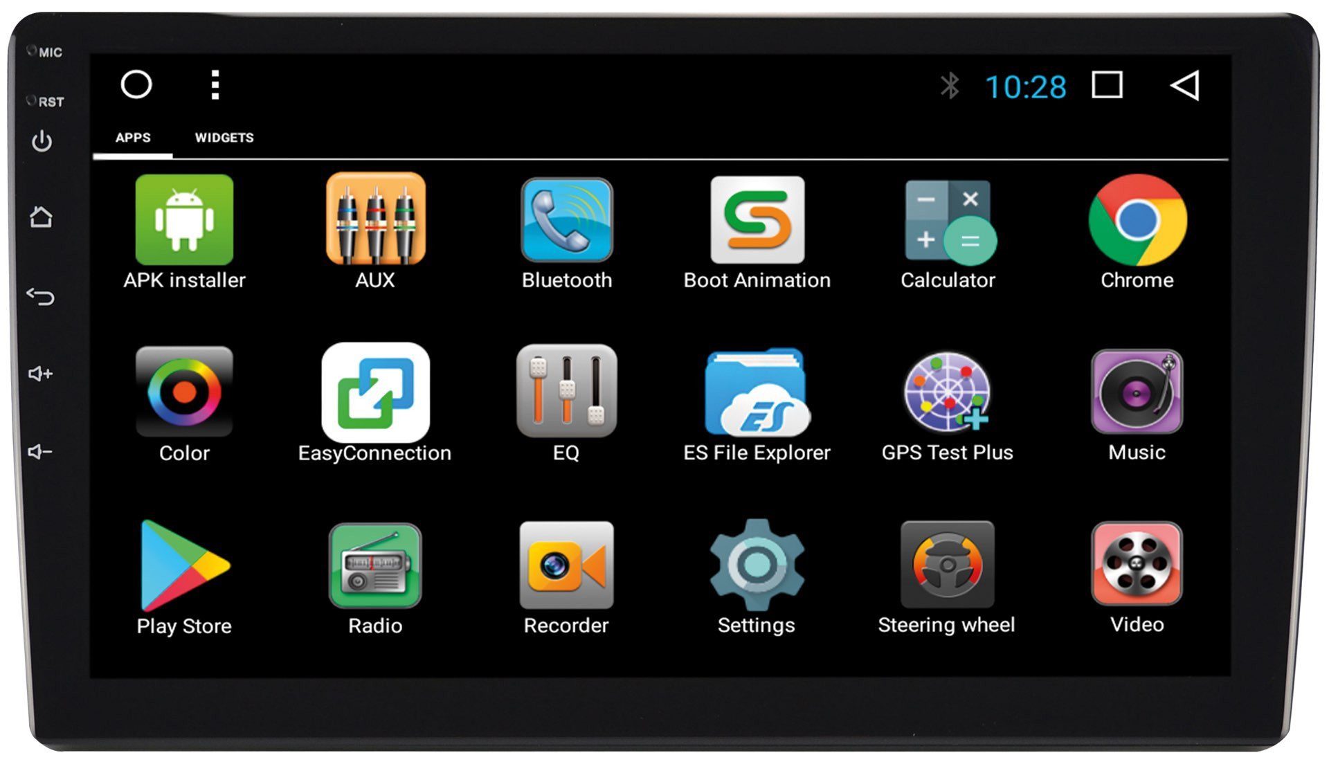 ESX 10.1-ZOLL INFOTAINMENT ANDROID UNIVERSAL NAVICEIVER VN1015-MA-DAB Autoradio (RDS, AM/FM Radio, Bluetooth, DAB+, Touchscreen)
