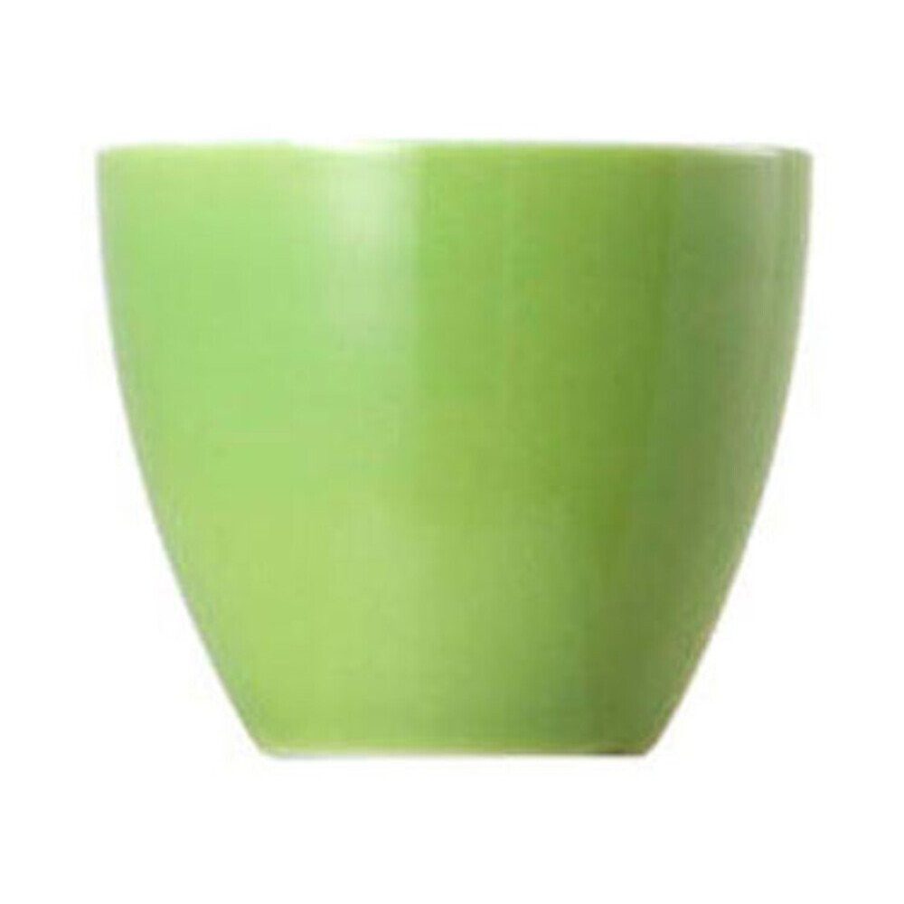 Thomas Eierbecher Eierbecher Sunny Day Apple Green, (1-tlg), Eierbecher Sunny Day Apple Green, Ø5cm, Porzellan, grün
