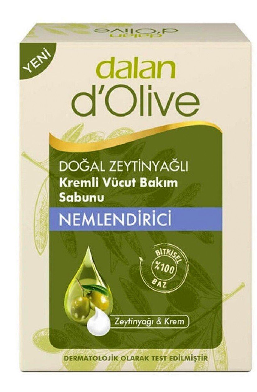 Handseife Dalan d'Olive Feuchtigkeitsspendende Hautreinigungsseife 100g