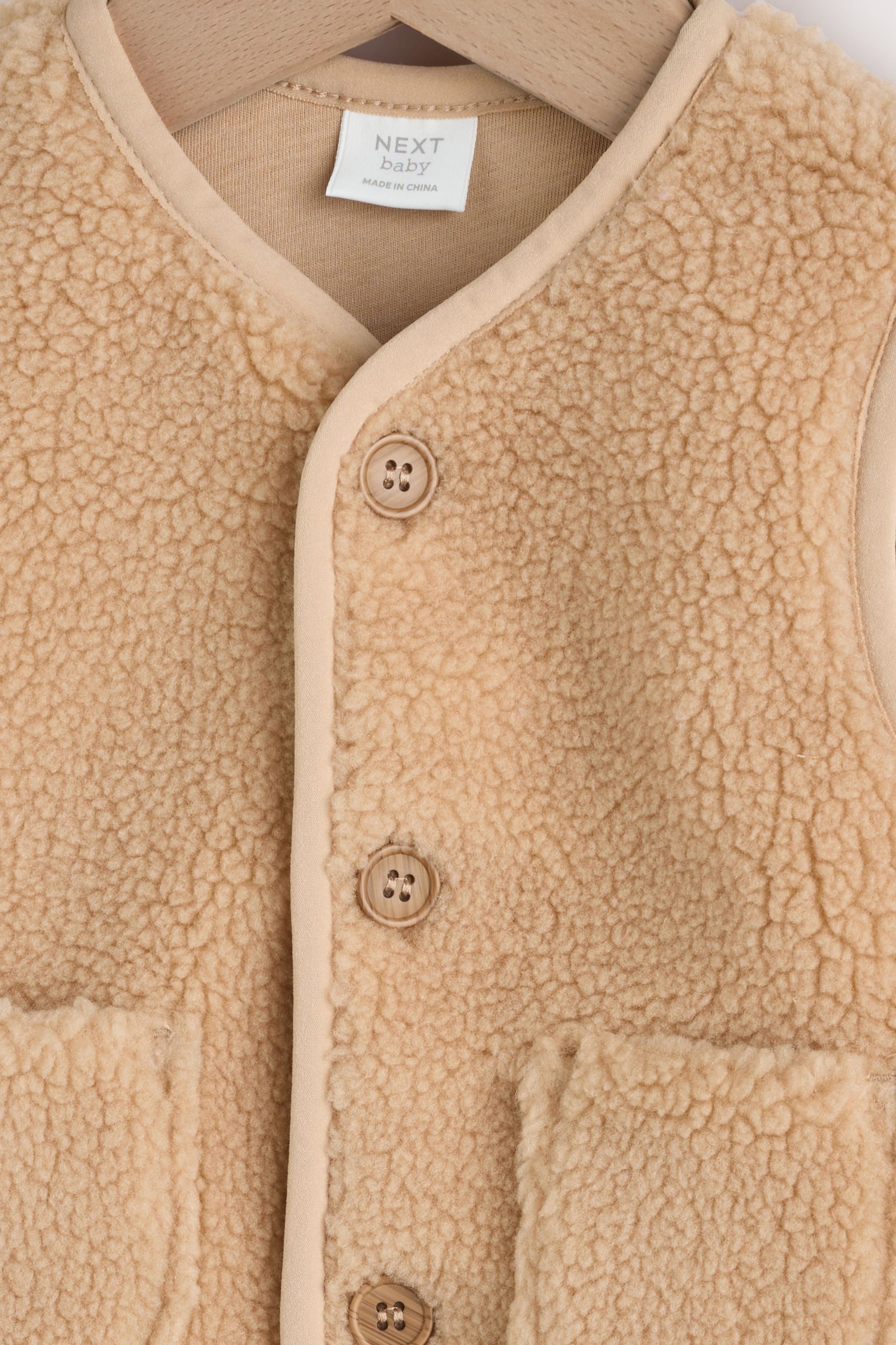 Next Steppweste Babyweste aus Teddyfell (1-tlg)