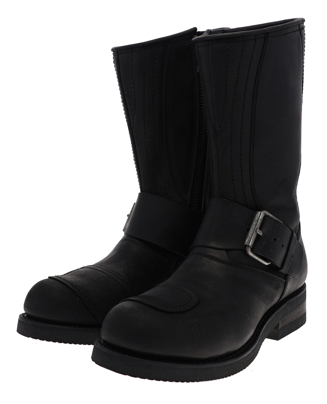 Mayura Boots ENGINEER 1594 Schwarz Bikerboots Rahmengenäht